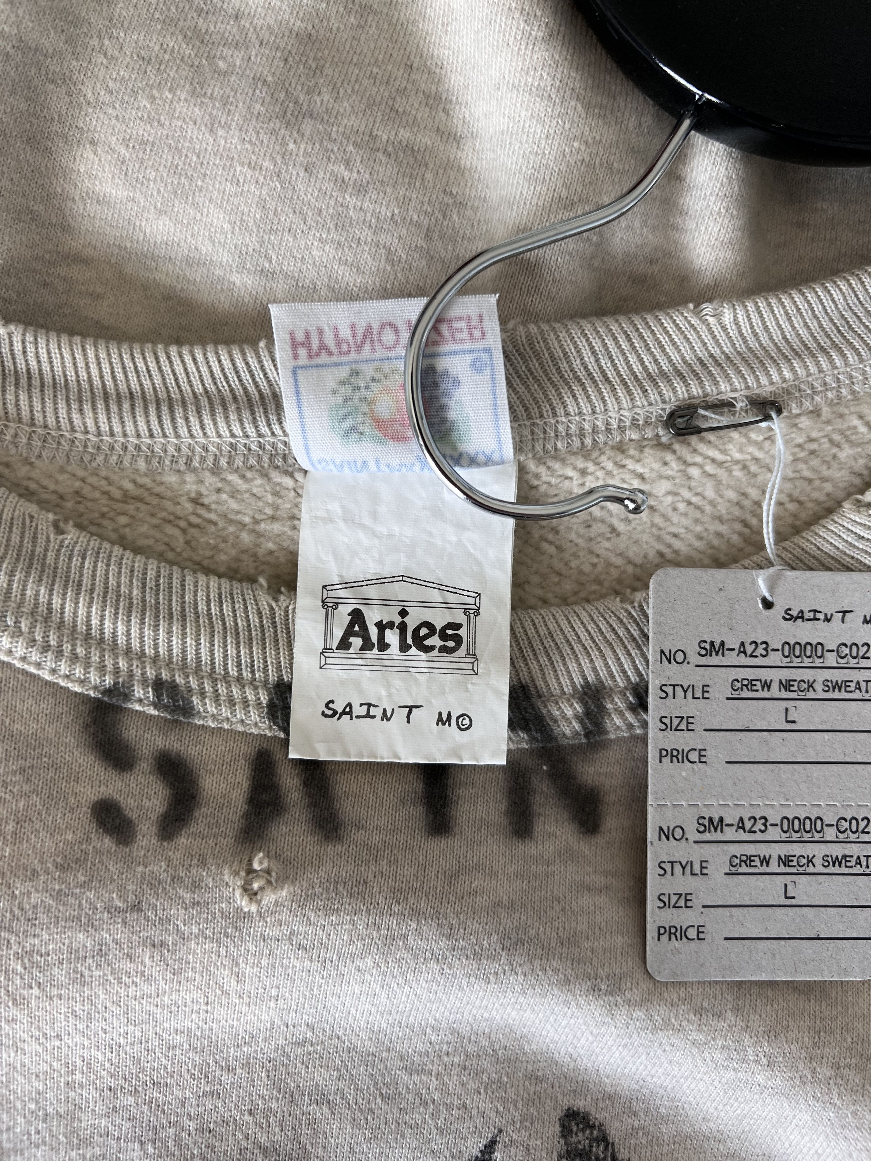 Saint Michael Saint Michael Aries Crewneck Sweatshirt Size US L / EU 52-54 / 3 - 10 Thumbnail