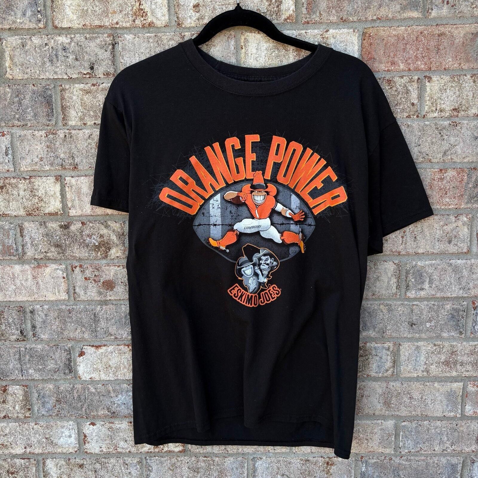 Hanes Vintage Oklahoma State Cowboys cartoon tee Size US M / EU 48-50 / 2 - 2 Thumbnail