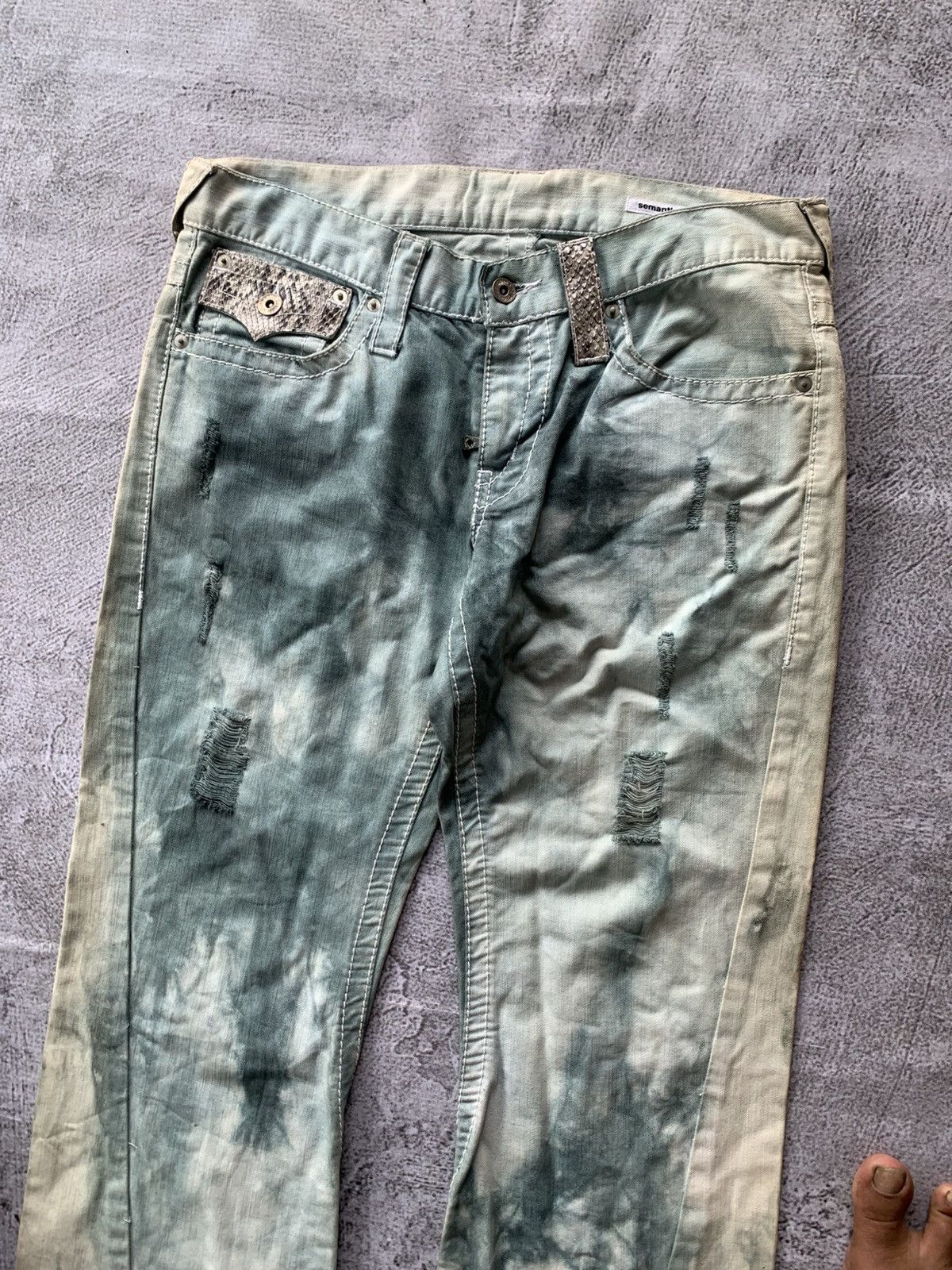 semanticdesign Semantic design denim pants Size US 34 / EU 50 - 2 Thumbnail