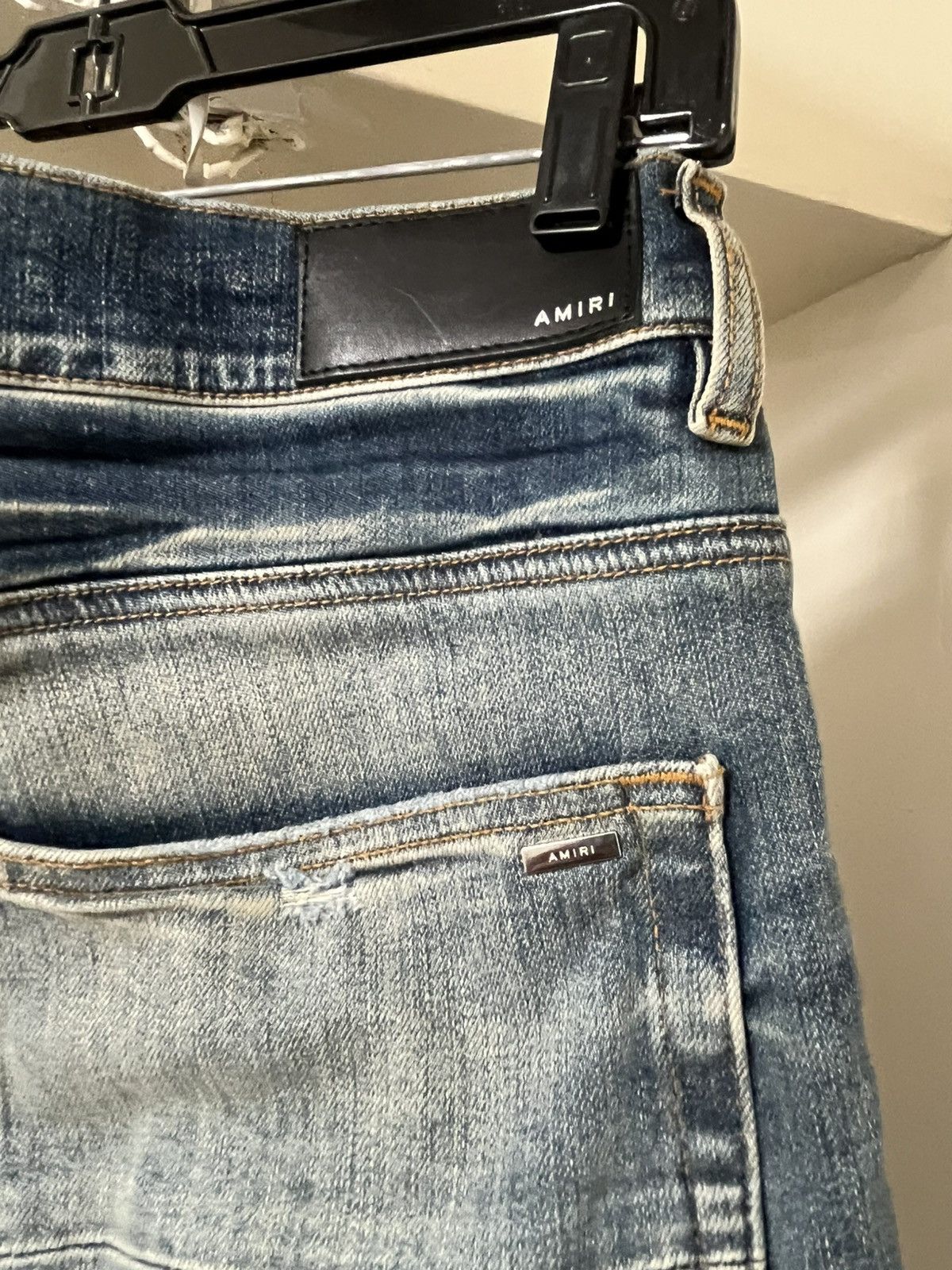 Amiri Amiri Core Logo Jean Sz 38 Size US 38 / EU 54 - 9 Thumbnail