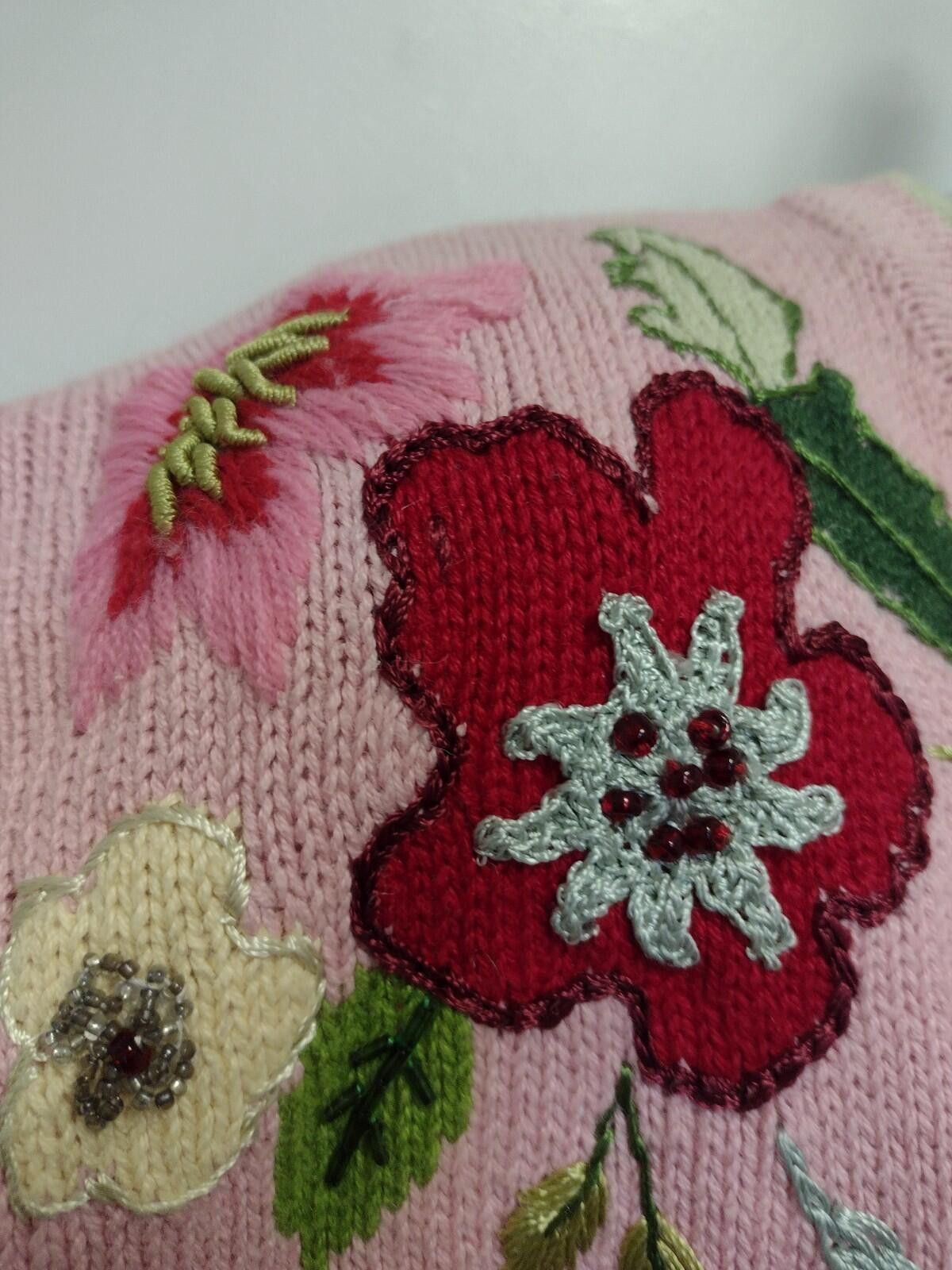 Other Storybook Knits Wrapped in Romance Floral Duster Cardigan L Size L / US 10 / IT 46 - 7 Thumbnail