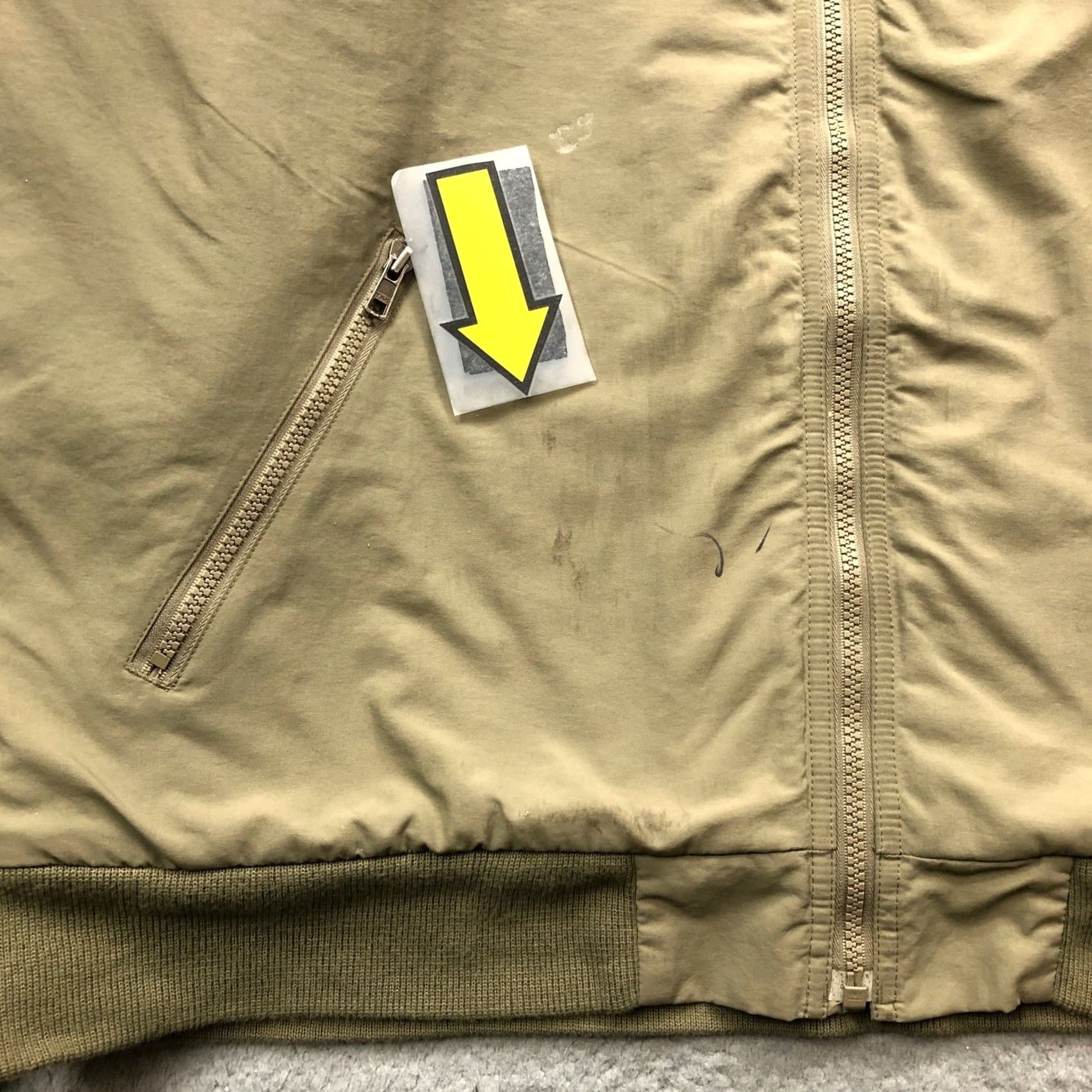 Vintage VINTAGE LL Bean Nylon Fleece Lined Insulated Warm Up Jacket Mens L Green Bomber Jacket Full Zip Pockets Mens Clothing Size US L / EU 52-54 / 3 - 6 Thumbnail
