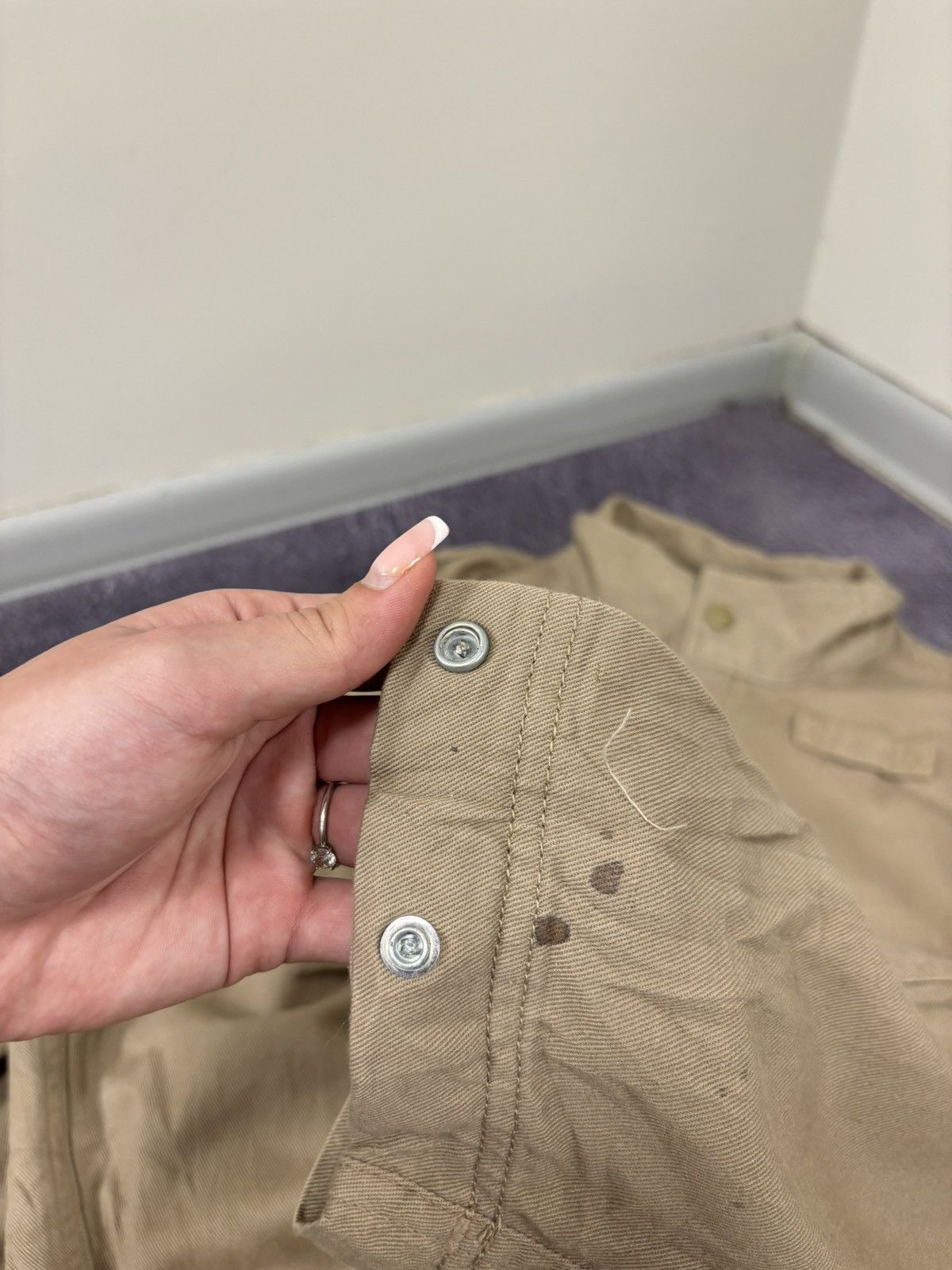 Carhartt Vintage Carhartt Flame Resistant Utility Work Beige Coverall Size US L / EU 52-54 / 3 - 10 Thumbnail
