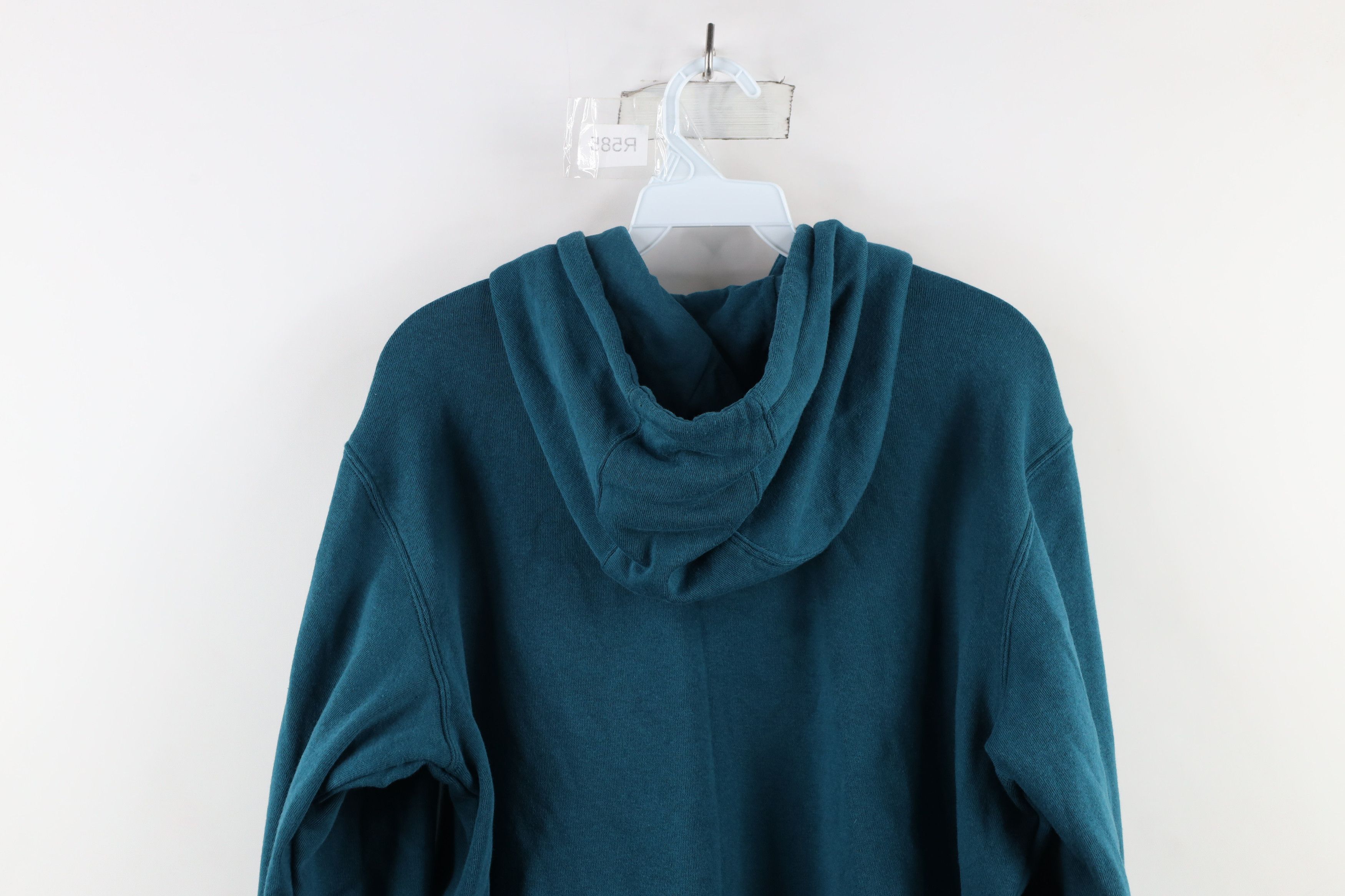 Ariat × Vintage Ariat REAL Classic Logo Spell Out Hoodie Sweatshirt Blue Size M / US 6-8 / IT 42-44 - 9 Thumbnail