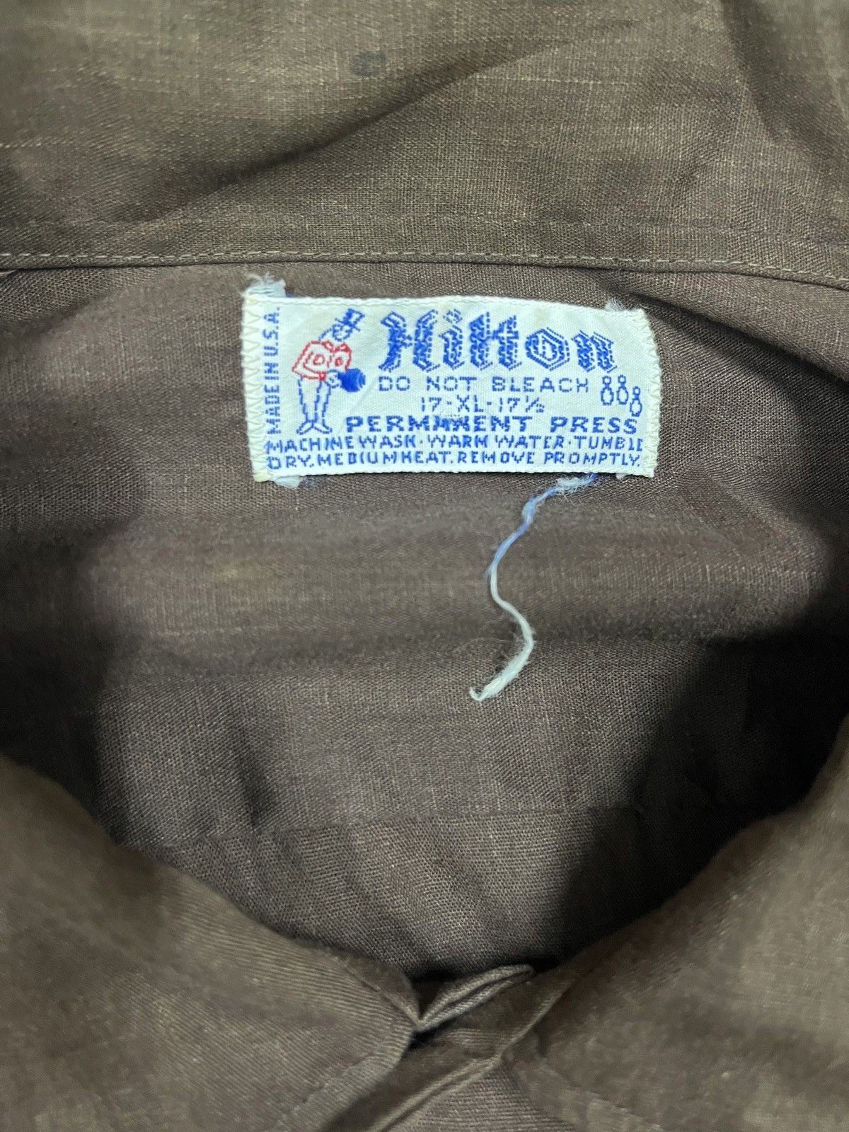 Vintage Vintage hilton bowling shirt button Size US XL / EU 56 / 4 - 8 Thumbnail