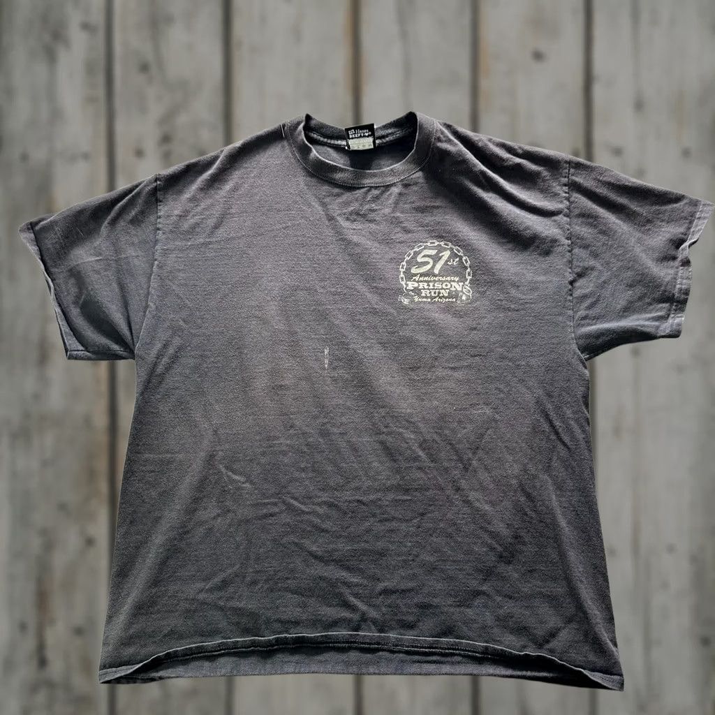Harley Davidson Harley-Davidson Shirt Mens XL Black 51st Anniversary Prison Run Yuma Graphic Short Sleeve Crew Neck Size US XL / EU 56 / 4 - 1 Thumbnail