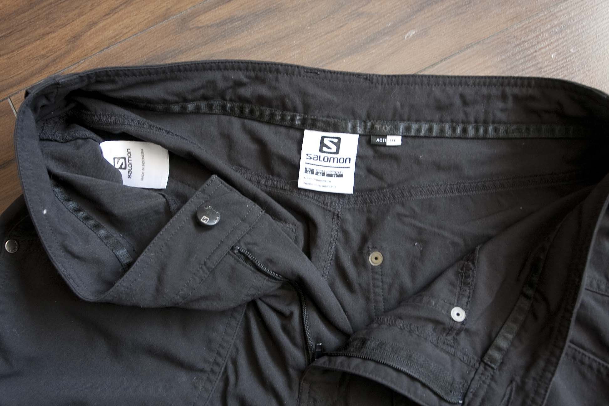 Salomon Salomon Short Cargo Size 31 Dark Gray Actilite Size US 31 - 6 Thumbnail