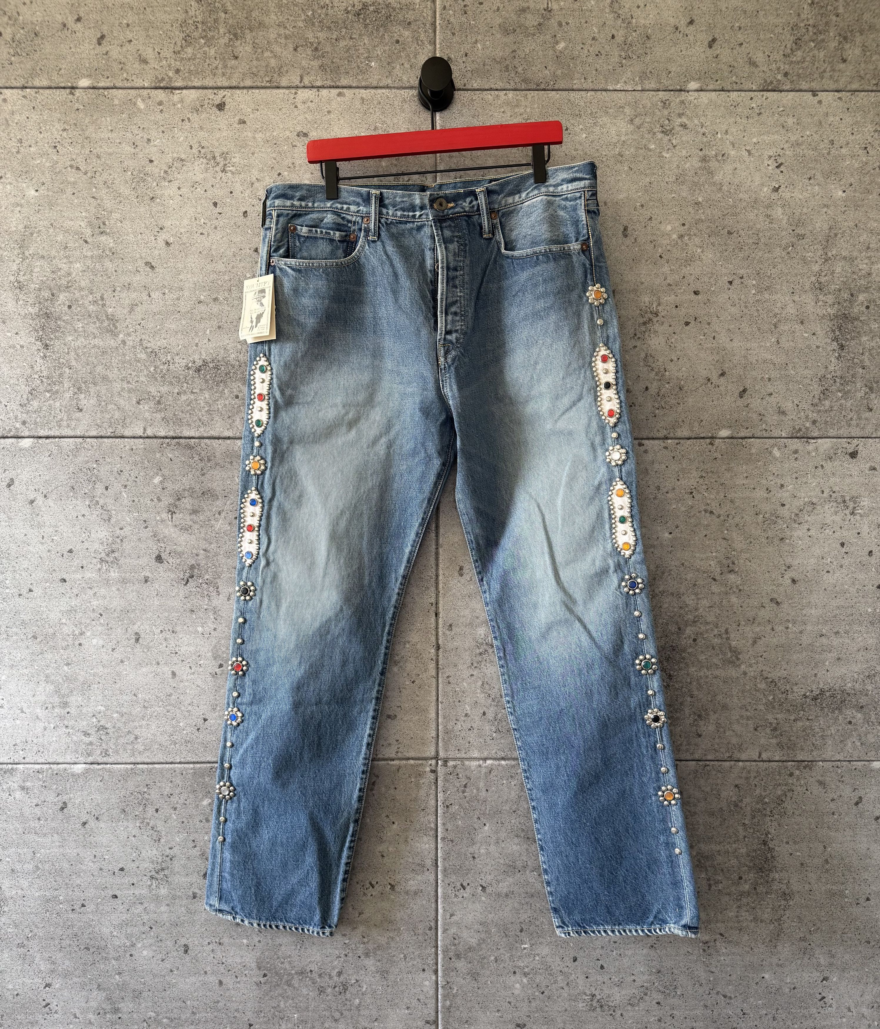 Kapital Kapital studded gem embellished denim Size US 38 / EU 54 - 1 Thumbnail