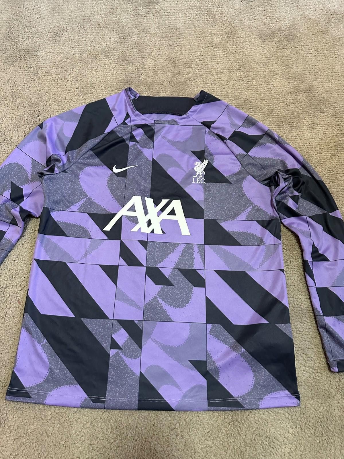Nike LIVERPOOL 2023-24 PLAYER ISSUE PRE-MATCH TOP SHIRT JERSEY XL Size US XL / EU 56 / 4 - 3 Thumbnail