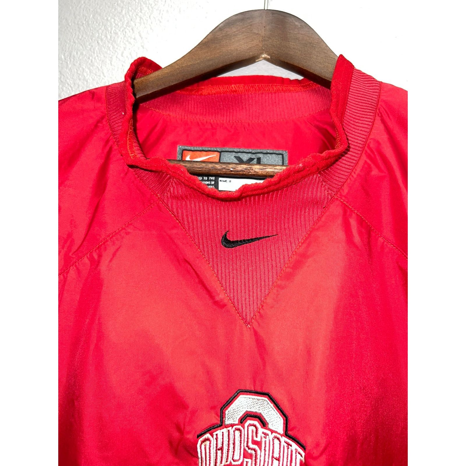 Nike Nike Ohio State Light Jacket College Red Windbreaker XL Size US XL / EU 56 / 4 - 3 Thumbnail