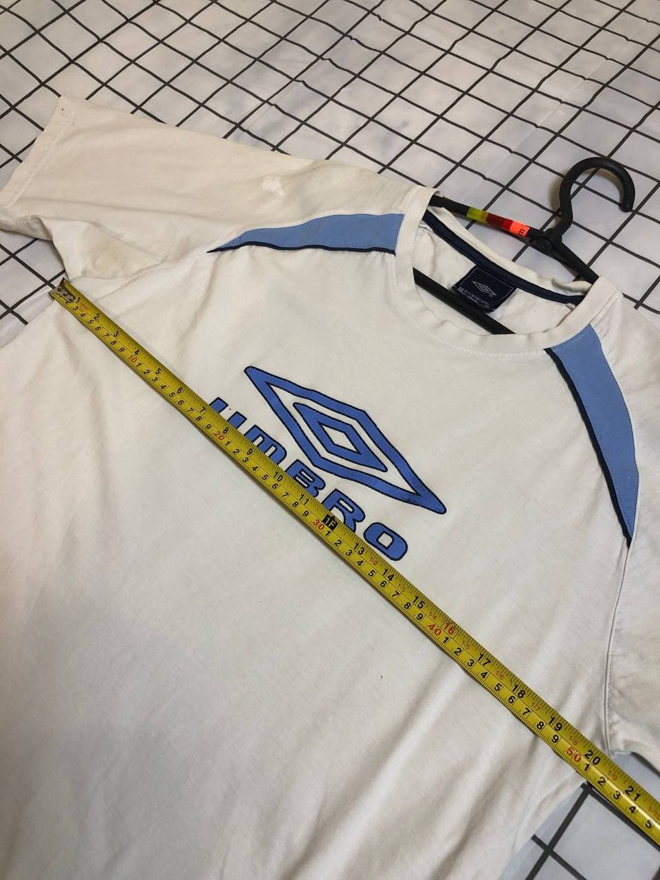 Umbro Y2K T-shirt white Umbro big logo center Vintage Size US M / EU 48-50 / 2 - 6 Thumbnail