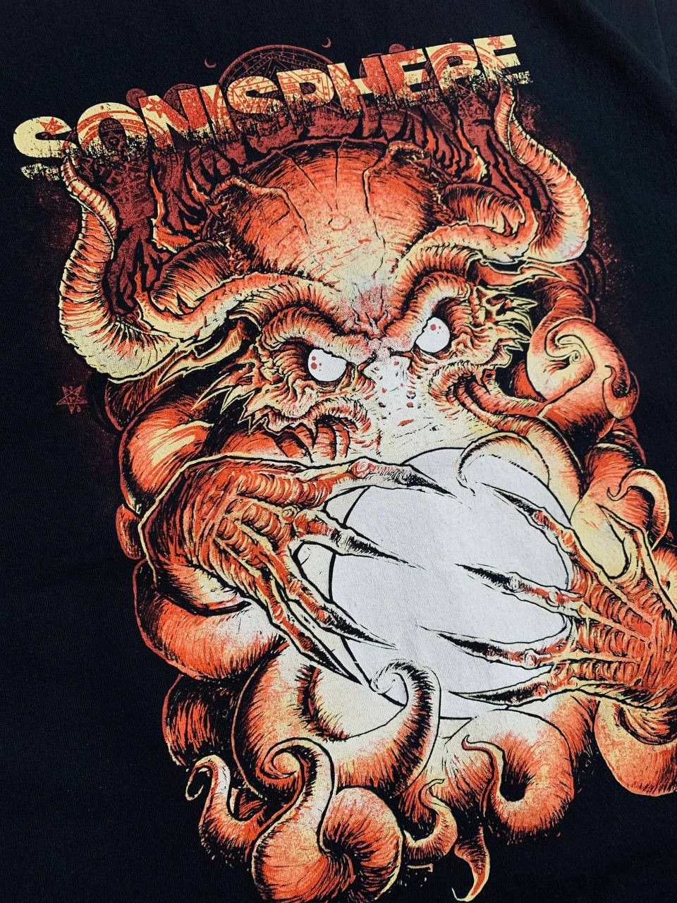 Gildan Sonisphere Festival Band T-Shirt RAMMSTEIN Heavy Metal Rock Size US XL / EU 56 / 4 - 6 Thumbnail