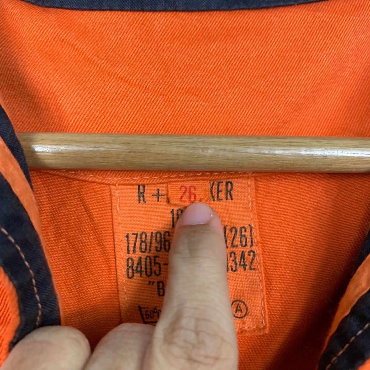 Vintage R+A BECKER 1985 Baumwolle Long Sleeve Uniform #2186-C97 Size US M / EU 48-50 / 2 - 13 Thumbnail