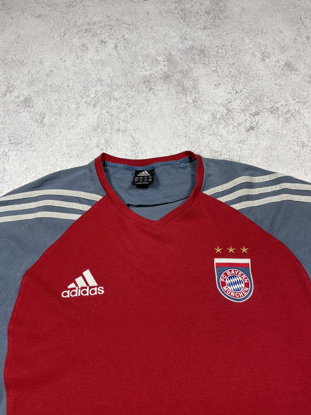 Adidas Adidas FC Bayern Munich 2005 Vintage Soccer Shirt Kit M Size US M / EU 48-50 / 2 - 2 Thumbnail