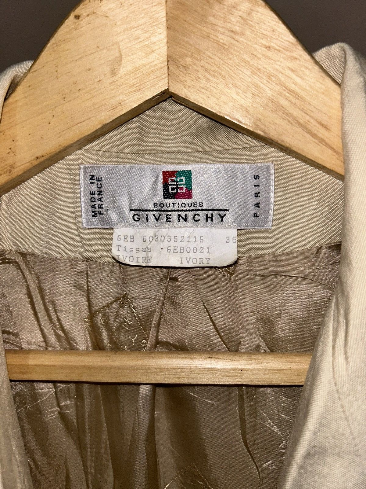 Givenchy Givenchy Blazer Woman Ivory Size XS / US 0-2 / IT 36-38 - 6 Thumbnail