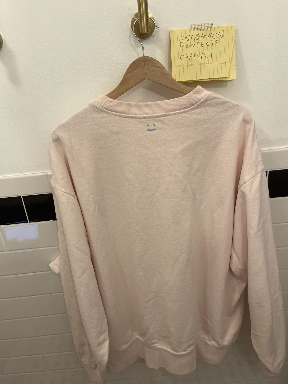 Acne Studios Acne Studios Pink Sweatshirt 52 Size US L / EU 52-54 / 3 - 3 Thumbnail