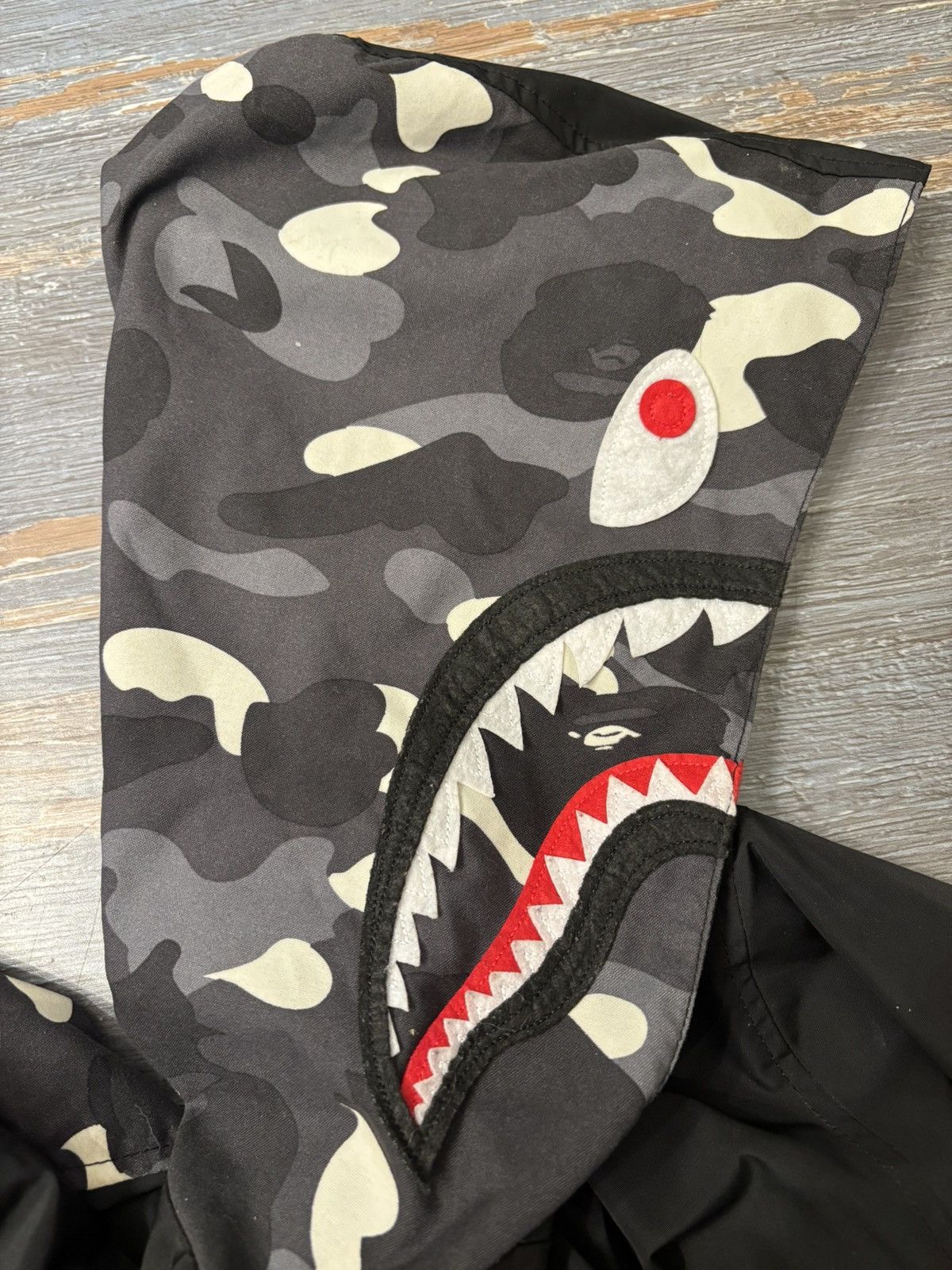 Bape Bape Glow in The Dark City Camo Shark Jacket Size US XL / EU 56 / 4 - 3 Thumbnail