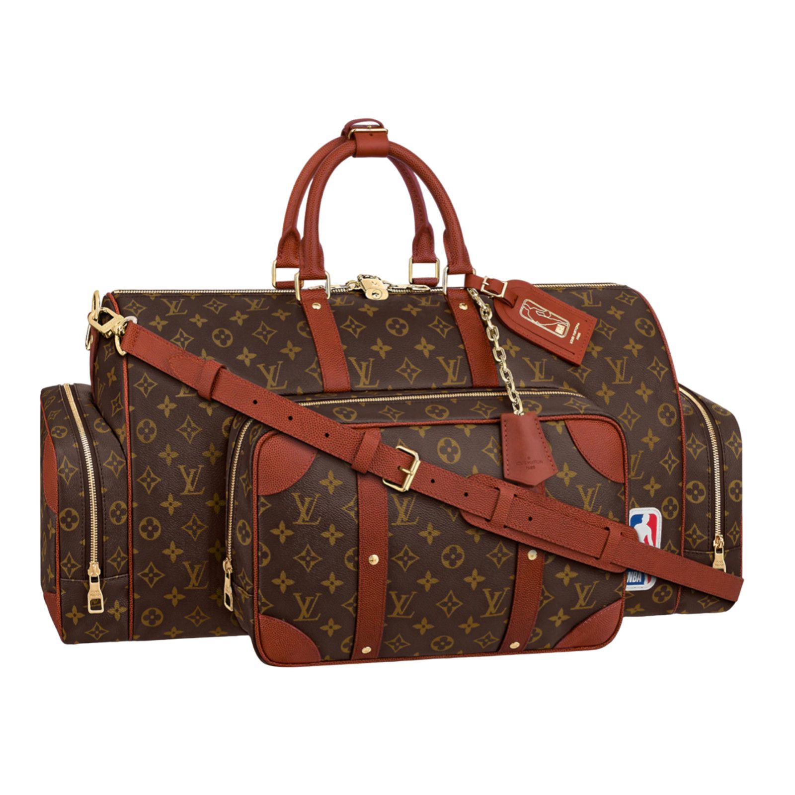 Louis Vuitton Louis Vuitton Keepall NBA Trio Basketball Weekend Travel Bag Size ONE SIZE - 12 Thumbnail