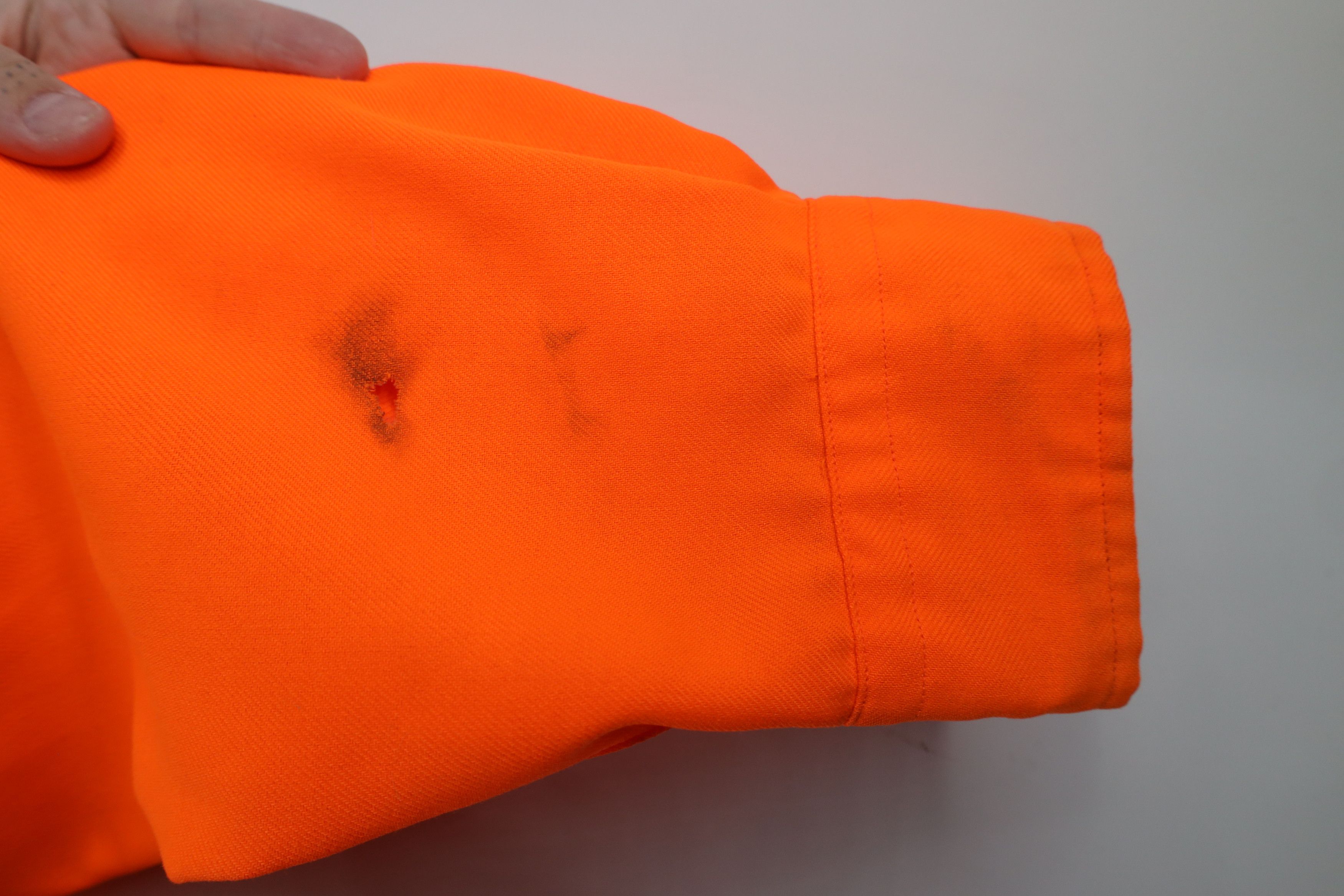 Cabelas × Vintage Vintage 90s Cabelas Heavyweight Button Shirt Blaze Orange Size US XXL / EU 58 / 5 - 11 Thumbnail