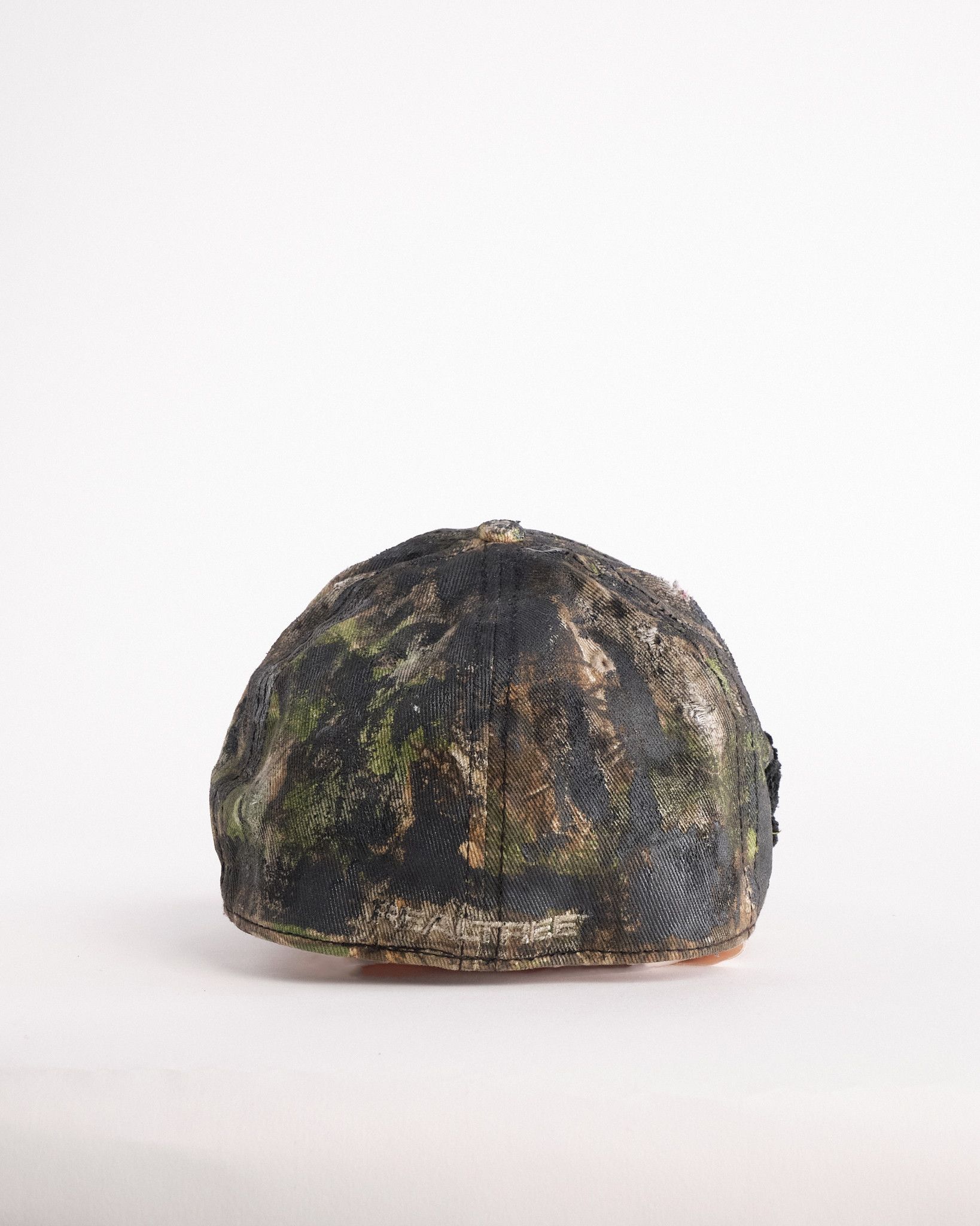 Realtree ASTROBOI* 'Real Tree' Green Camouflage .5 Visor Pierced Hat Size ONE SIZE - 5 Thumbnail