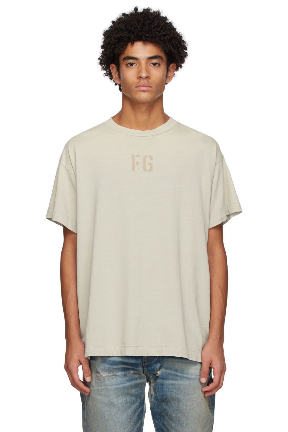 Fear of God Fear Of God Seventh 7th Collection FG Logo T-shirt XL Size US XL / EU 56 / 4 - 2 Thumbnail