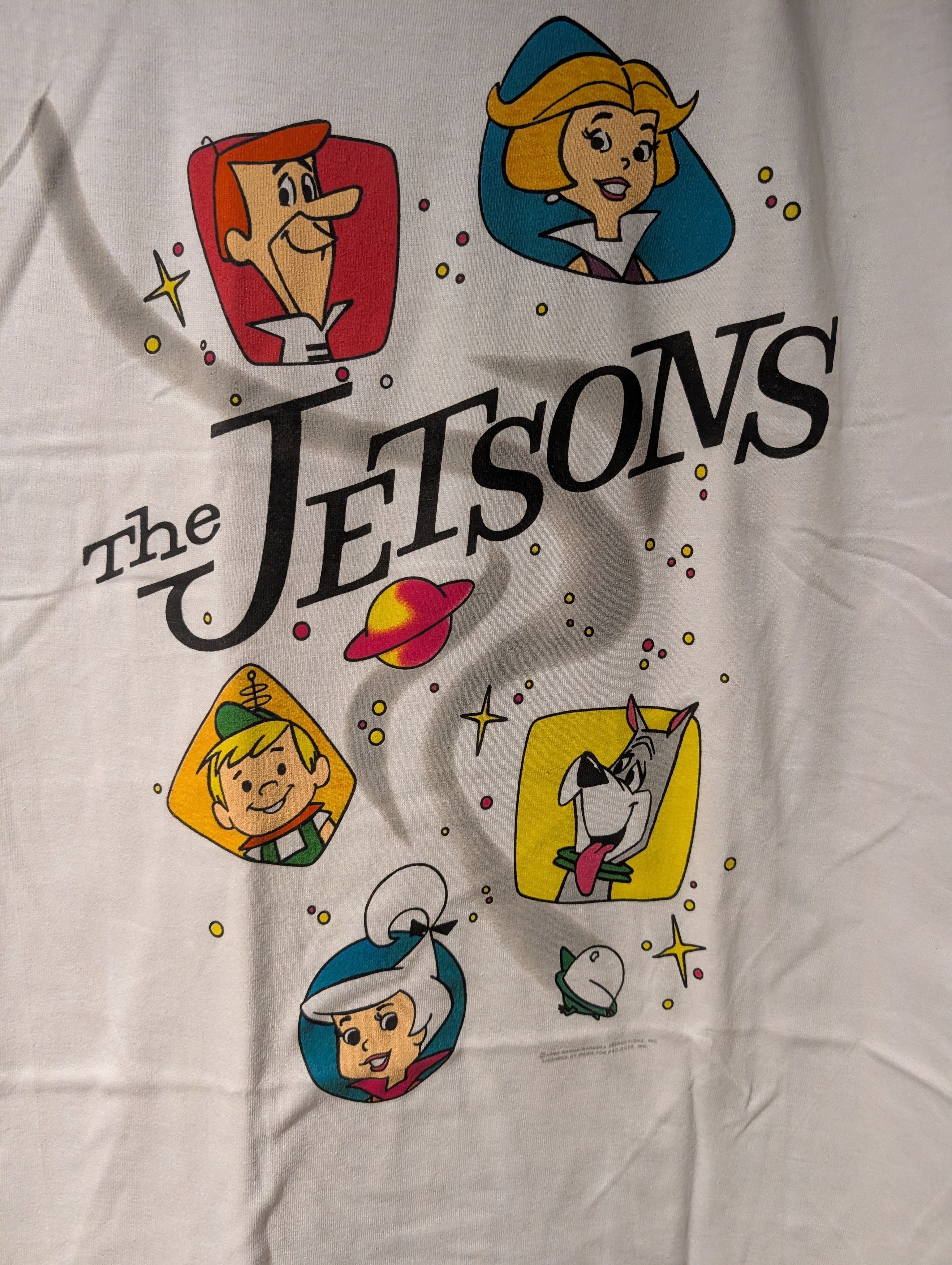 Cartoon Network Vintage The Jetsons T-Shirt Hanes 80s Hanna Barbera USA Size US M / EU 48-50 / 2 - 2 Thumbnail