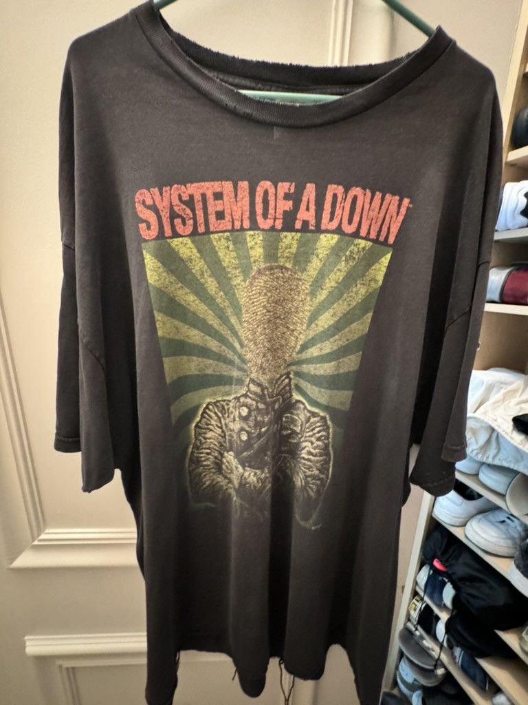 Band Tees × Vintage VINTAGE SYSTEM OF A DOWN SHIRT Size US XXL / EU 58 / 5 - 1 Thumbnail