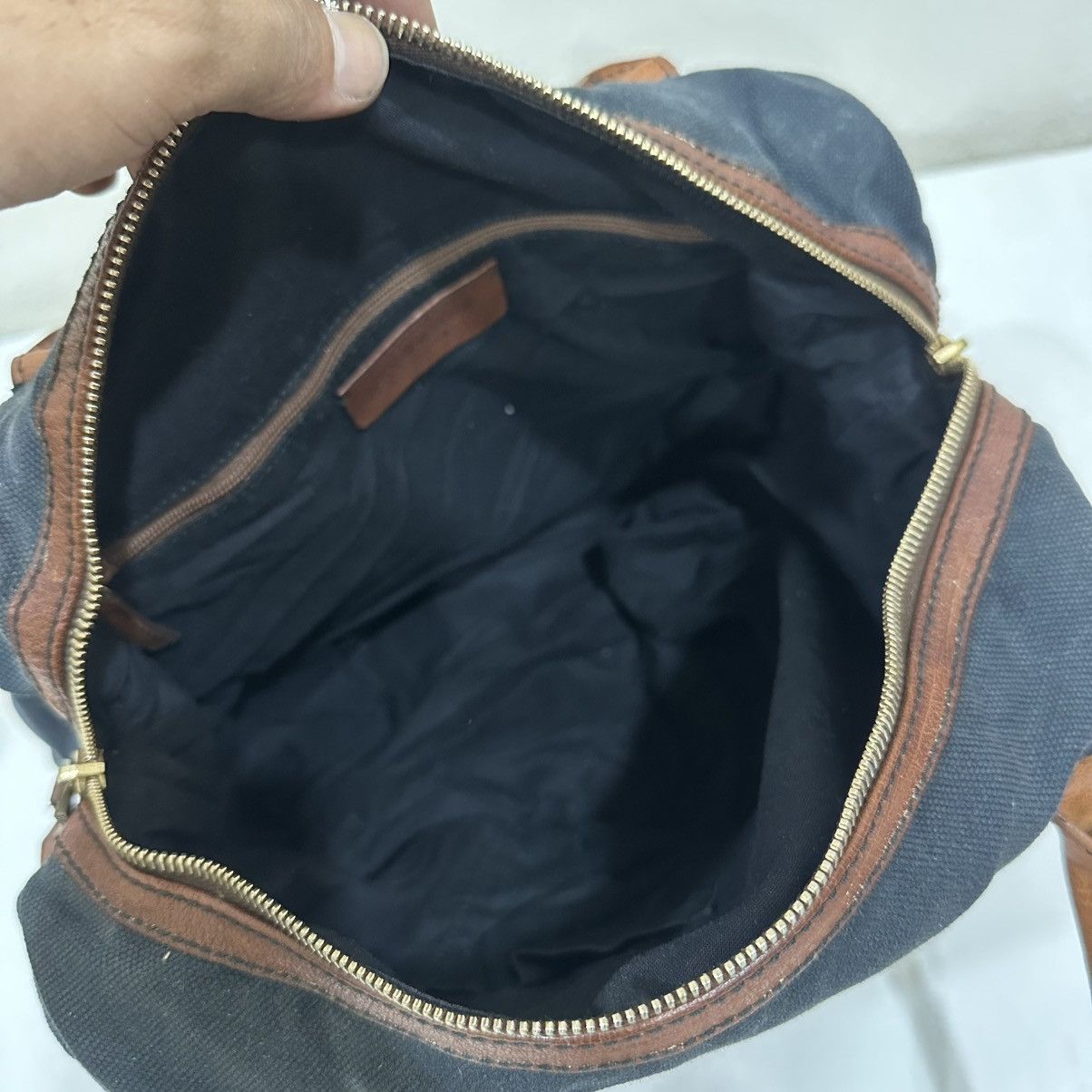 Yves Saint Laurent ‼️LASTDROP‼️ YVES SAINT LAURENT RIVE GAUCHE CANVAS BOTON BAG Size ONE SIZE - 9 Thumbnail