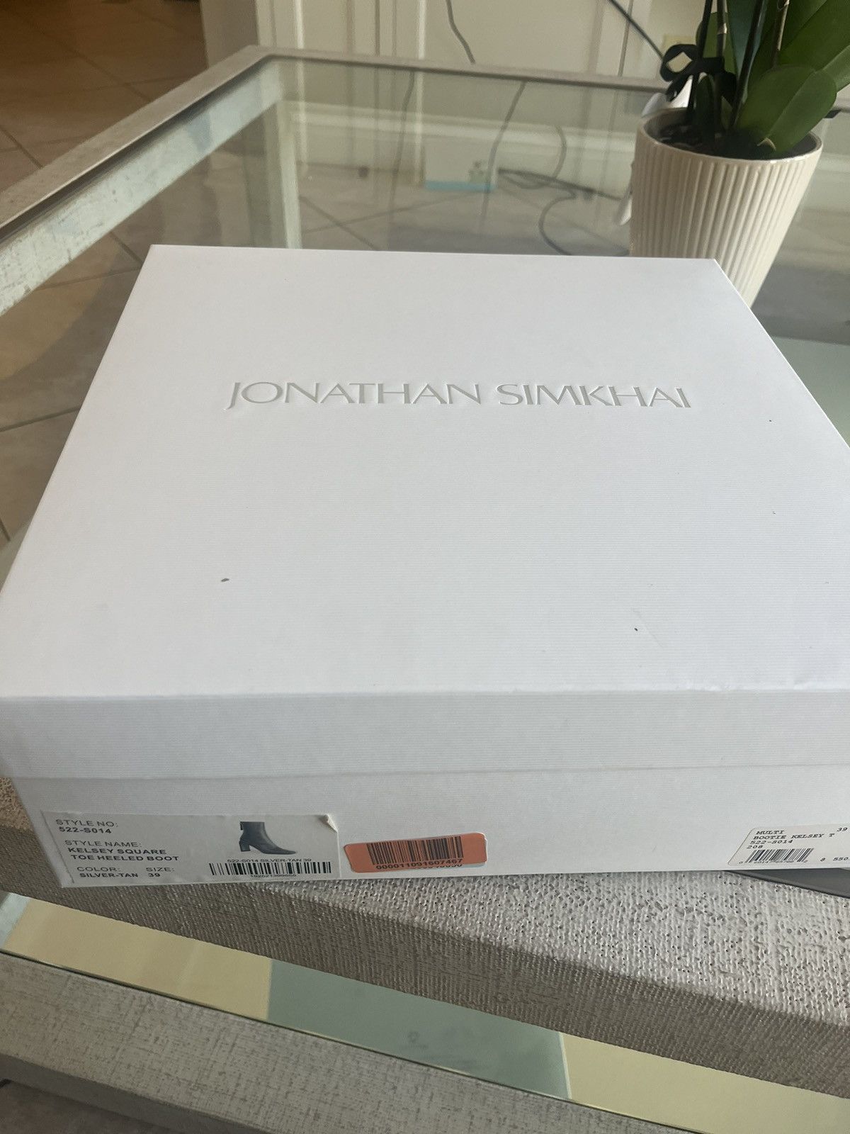 Jonathan Simkhai Johnathan Simkhai Kelsey square toe heeled boot Size US 9 / IT 39 - 9 Thumbnail
