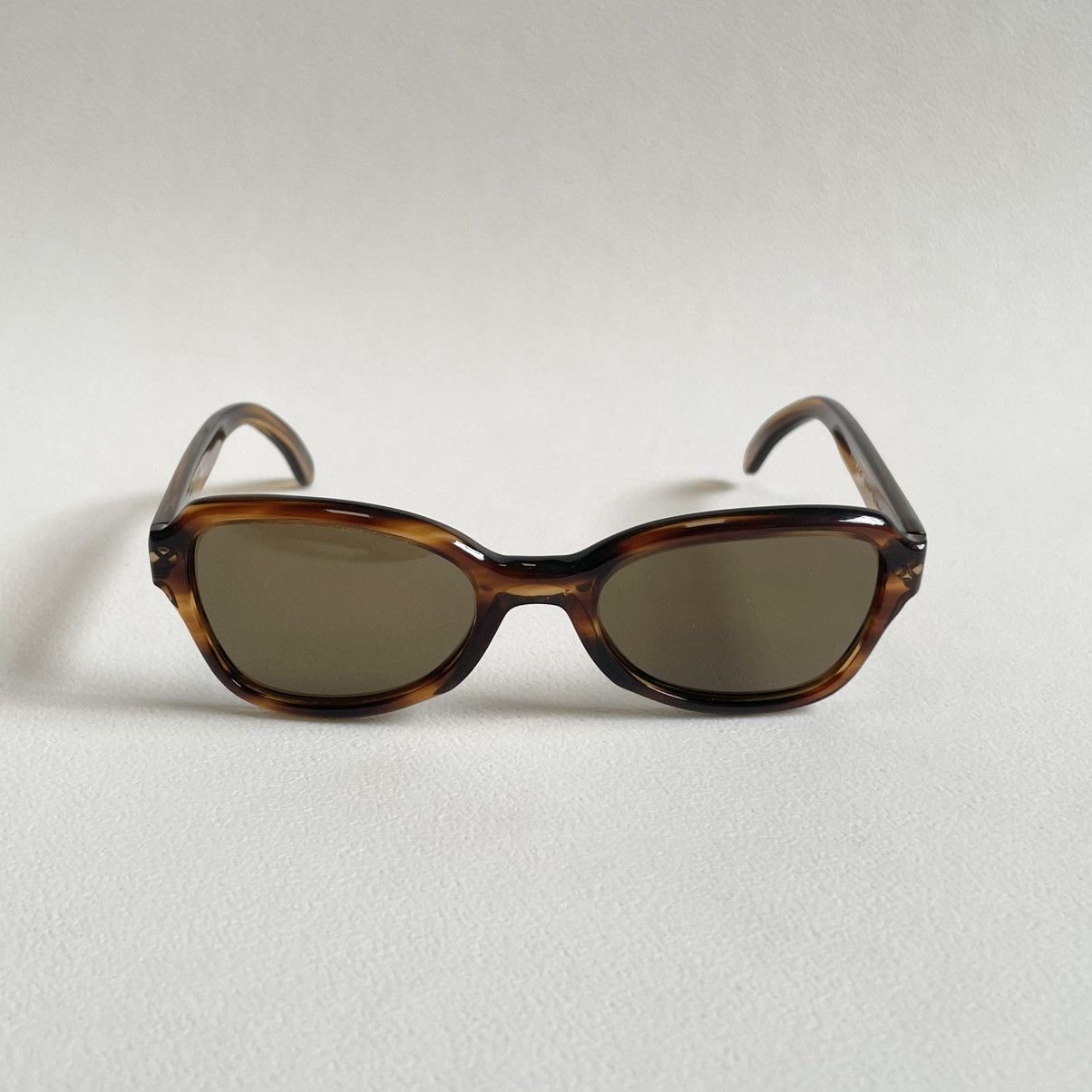 Cutler and Gross ‘Tiger Stripe’ Tortoiseshell Vintage Sunglasses Size ONE SIZE - 11 Thumbnail