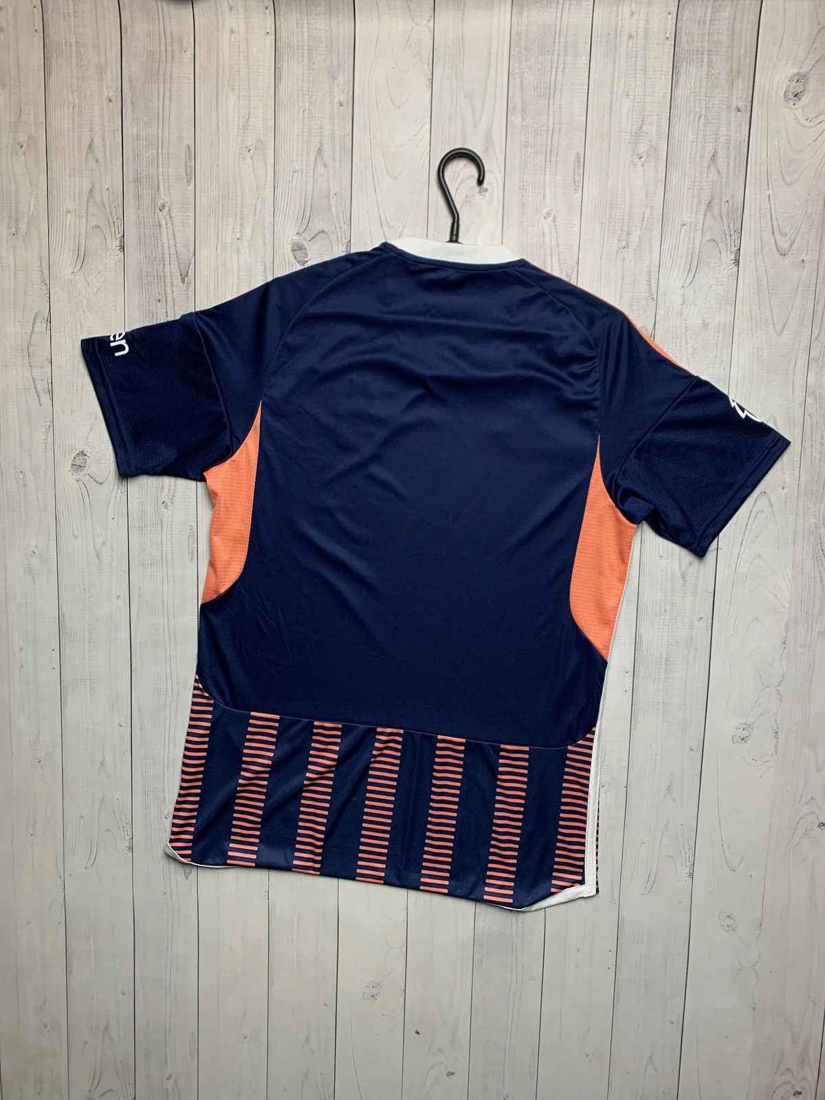 Adidas × Vintage Adidas Forest soccer jersey size M away navy rare Size US M / EU 48-50 / 2 - 5 Thumbnail