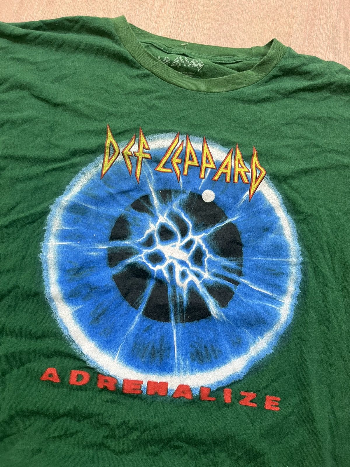 Vintage Def Leppard Shirt Size US XXL / EU 58 / 5 - 2 Thumbnail