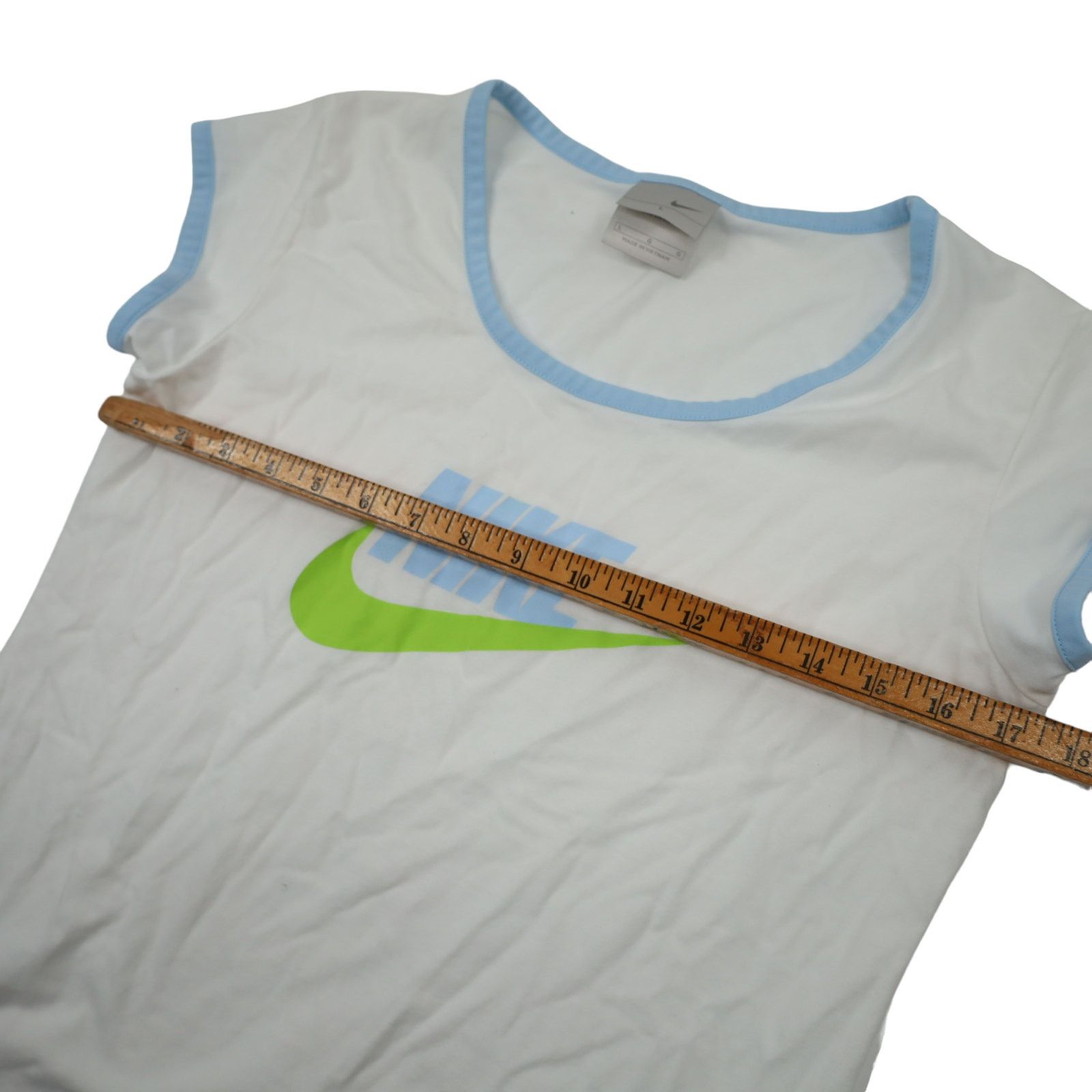 Nike × Vintage Vintage Y2k Nike Ringer Spellout Graphic T Shirt Size L / US 10 / IT 46 - 6 Thumbnail