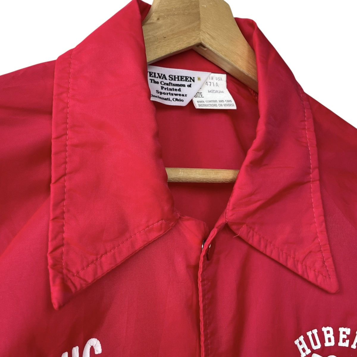 Velva Sheen Huber Beer USA Vintage 1970s Velva Sheen Promo Coach Jacket Size US M / EU 48-50 / 2 - 4 Thumbnail
