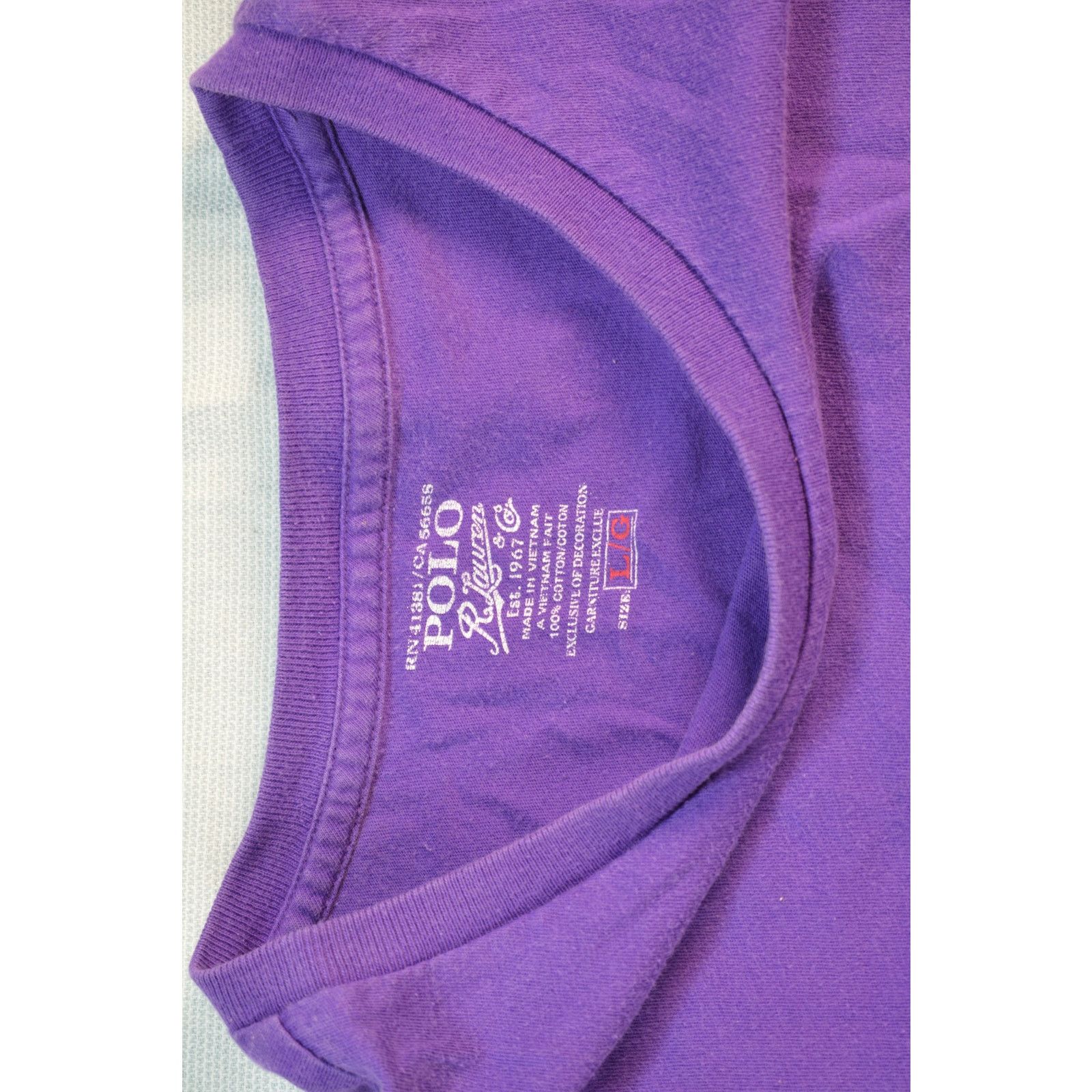 Polo Ralph Lauren Polo Ralph Lauren short-sleeve crewneck tee Size US L / EU 52-54 / 3 - 2 Thumbnail