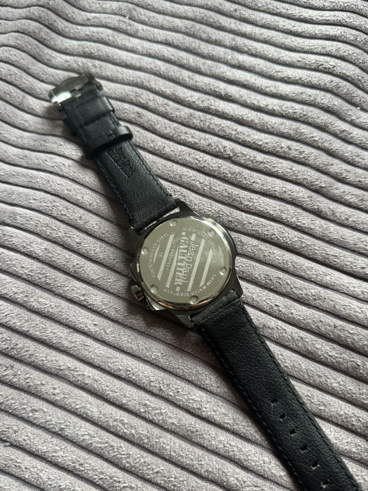 Jean Paul Gaultier Jean Paul Gaultier Archive Black Man Watch Grail JPG Size ONE SIZE - 3 Thumbnail