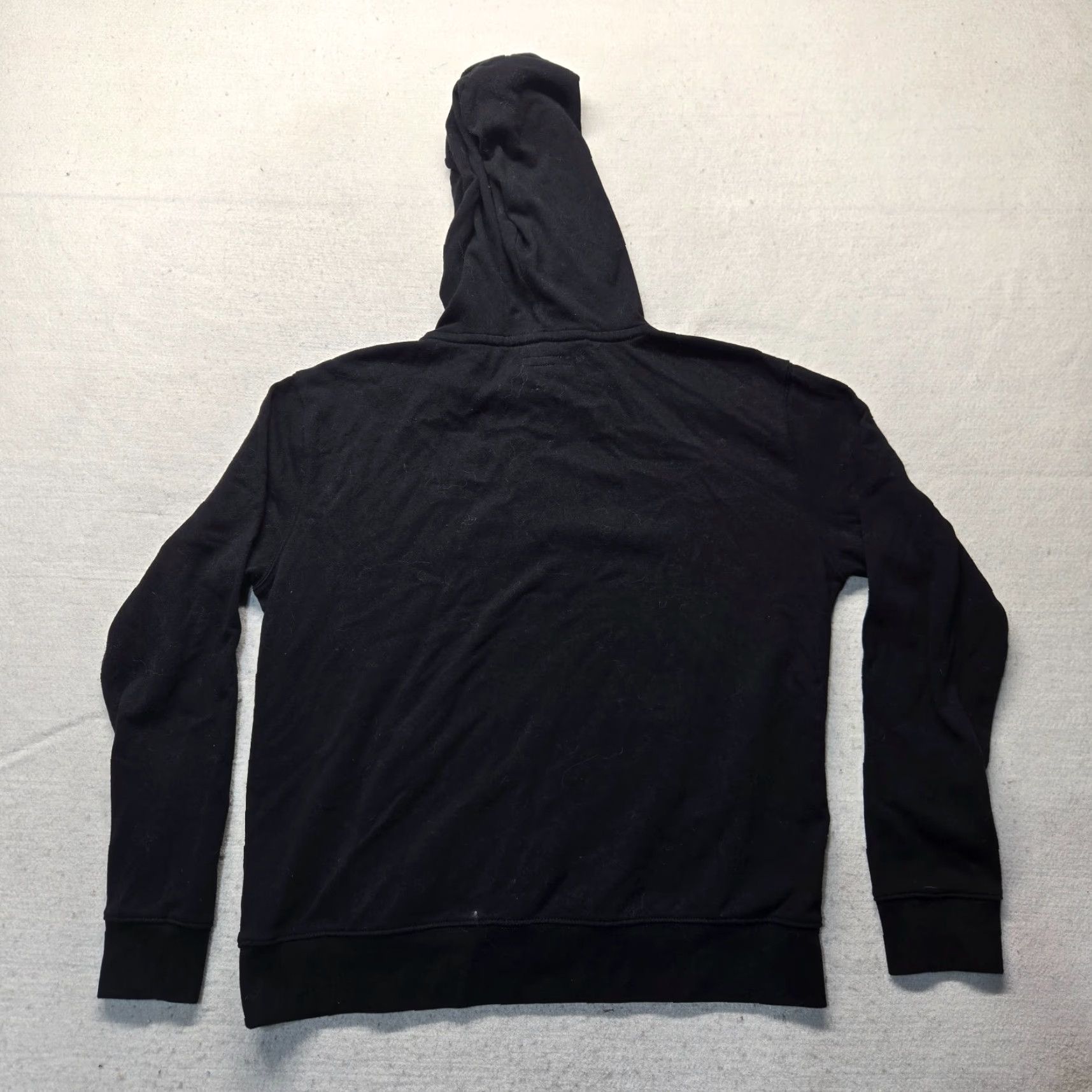 Vintage Aéropostale Logo Floral Sweater Hoodie Adult Women L Large Black Floral Logo Hoodie Pullover 80s Preppy Sportswear Women Size L / US 10 / IT 46 - 8 Thumbnail