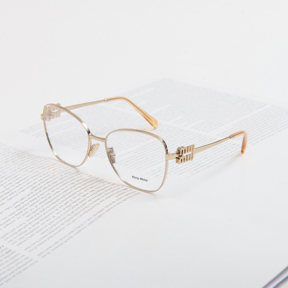 Miu Miu MIU MIU 0MU 50XV 14M1O1 GLASSES Size ONE SIZE - 1 Thumbnail