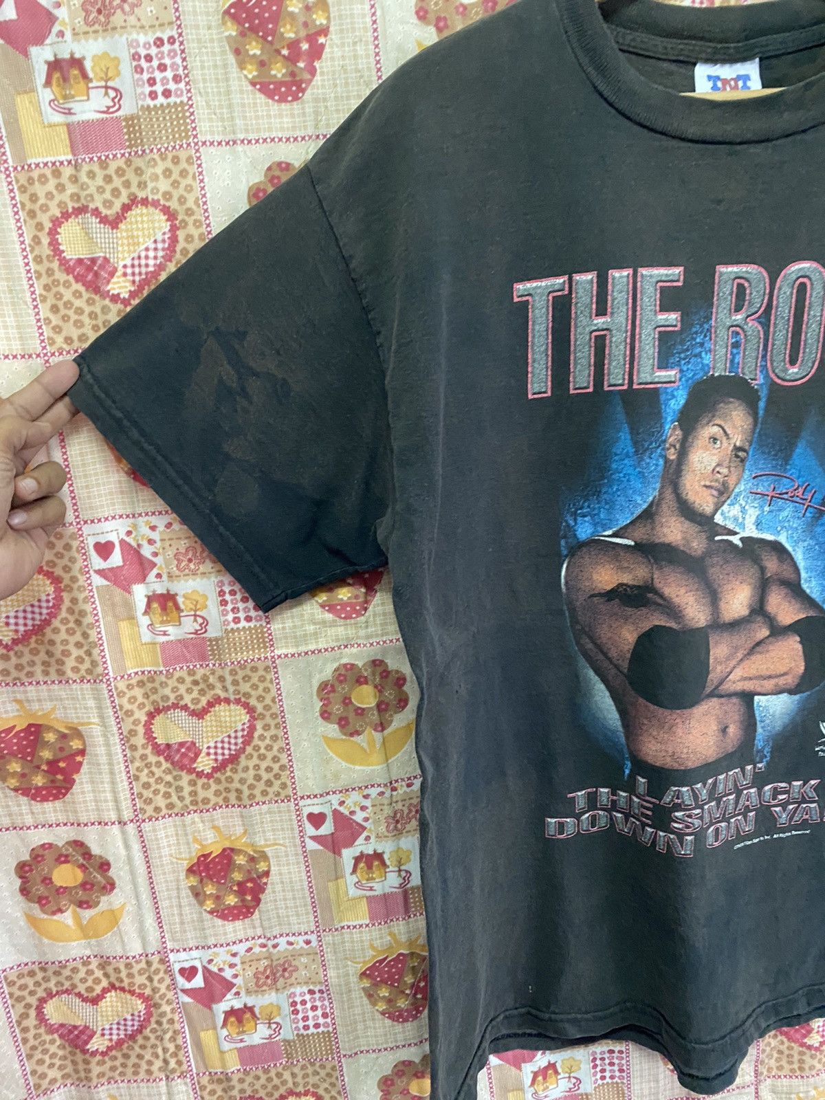 Vintage × WWF Vintage 1998 WWF Rocky Maivia Size US L / EU 52-54 / 3 - 2 Thumbnail