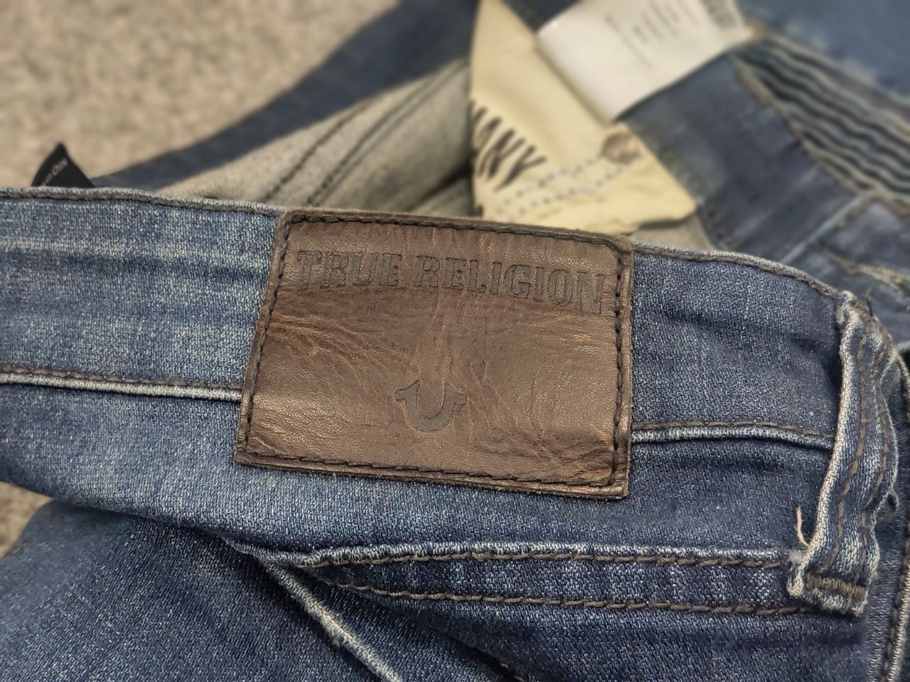 True Religion Vintage True Religion USA Mick Zipper Denim Jeans Y2K Style Size US 36 / EU 52 - 13 Thumbnail