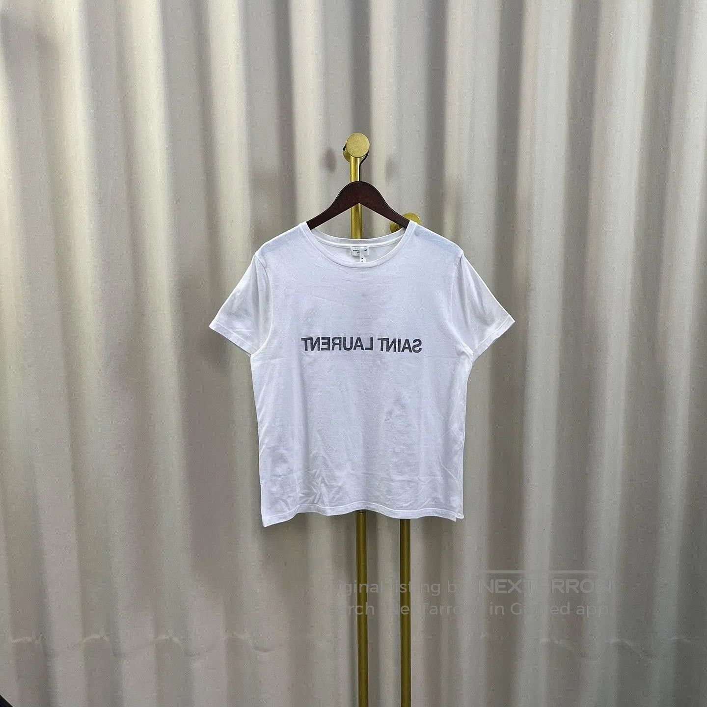 Saint Laurent Paris Saint Laurent Reverse Logo T-Shirt | Grailed