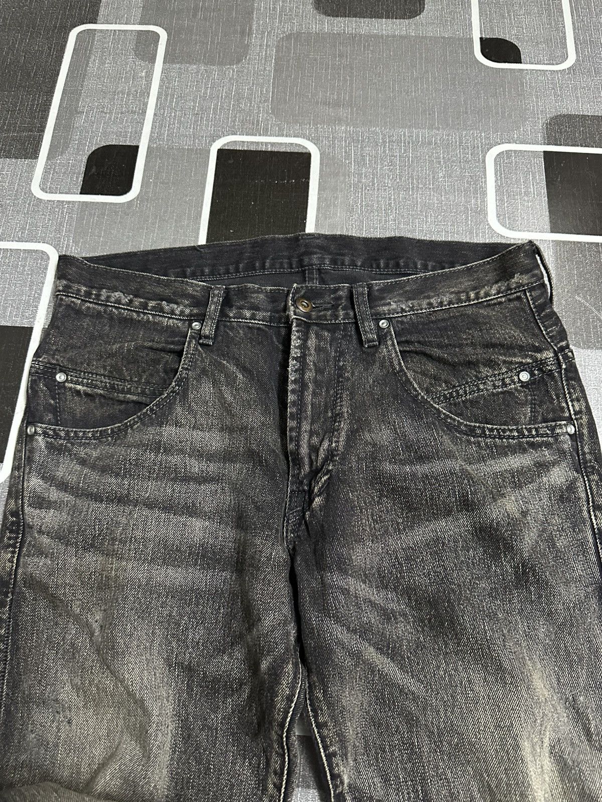 Denime × Warehouse AG Warehouse Wash Denim Pant Size US 34 / EU 50 - 16 Thumbnail