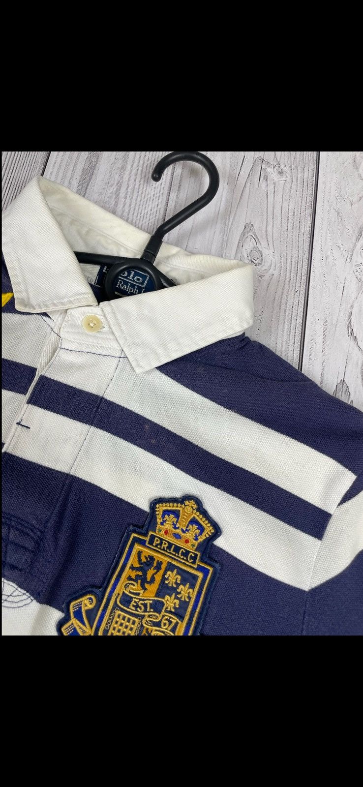 Polo Ralph Lauren Vintage polo ralph lauren striped jersey rugby size M Size US M / EU 48-50 / 2 - 4 Thumbnail
