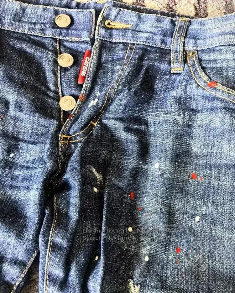Dsquared2 Sz 50 Dsquared 2 distressed Catens denim. Size US 34 / EU 50 - 6 Thumbnail