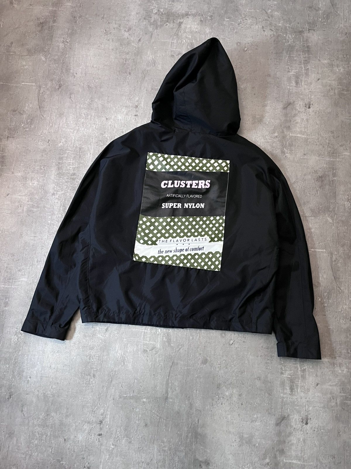 Raf Simons Raf Simons S/S 2014 Clusters nylon black jacket Size US M / EU 48-50 / 2 - 2 Thumbnail