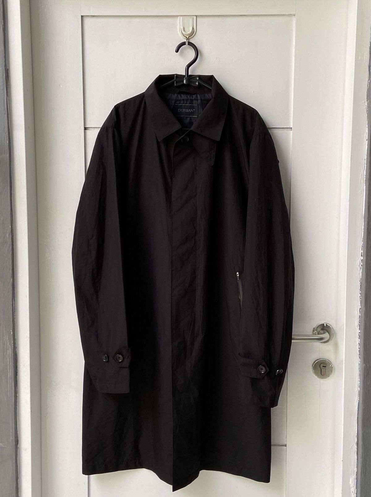 image of Yohji Yamamoto D’Urban Aar Black Coat Jacket, Men's (Size Large)