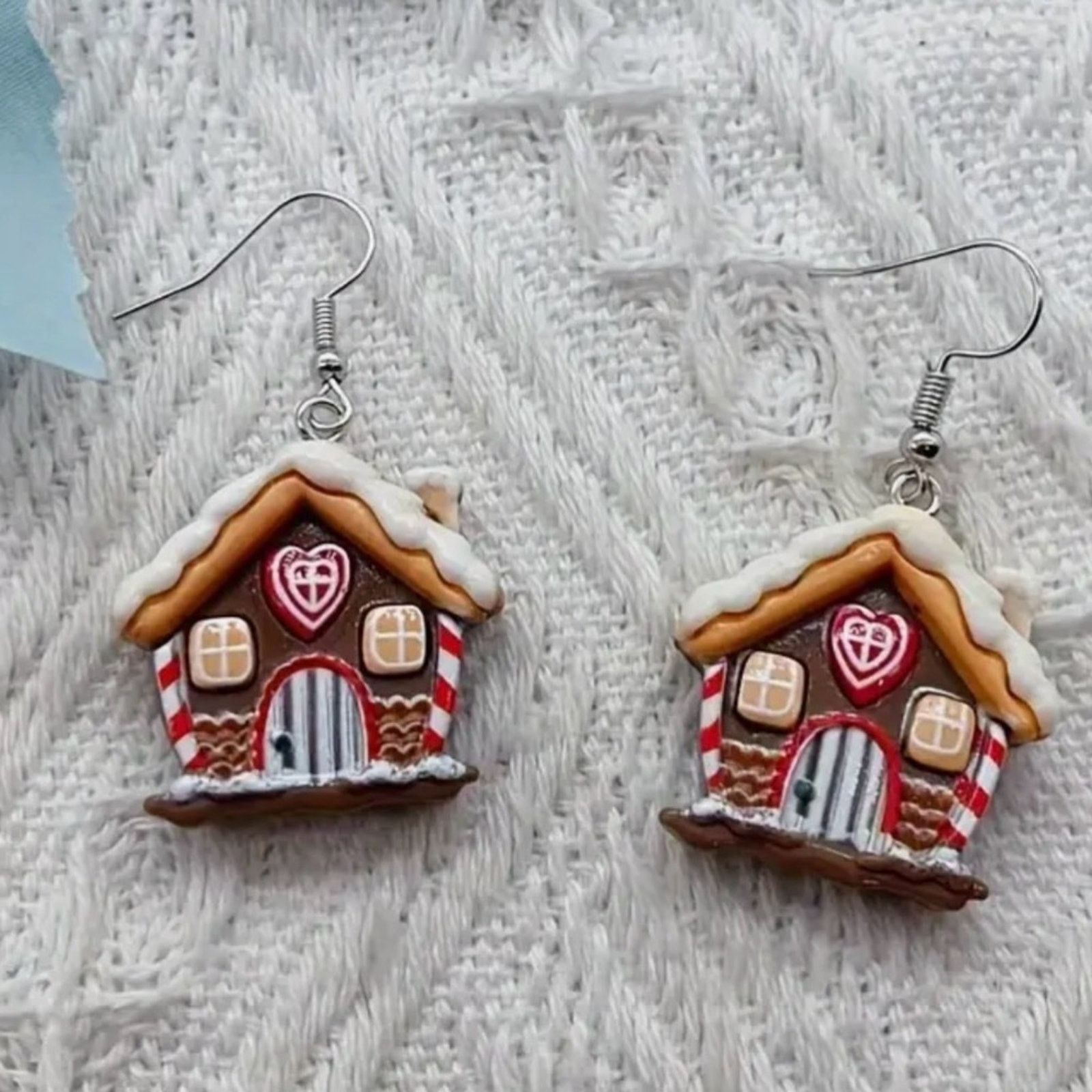 Other NWT Gingerbread House Earrings Size ONE SIZE - 1 Thumbnail