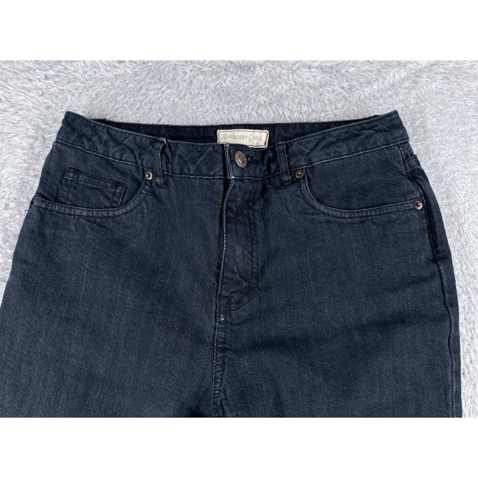 Coldwater Creek Coldwater Creek Jeans Womens Bootcut Denim Blue 6 Dark Wash 26x29 5-Pocket Stretch Mid Rise Size 28" / US 6 / IT 42 - 4 Thumbnail