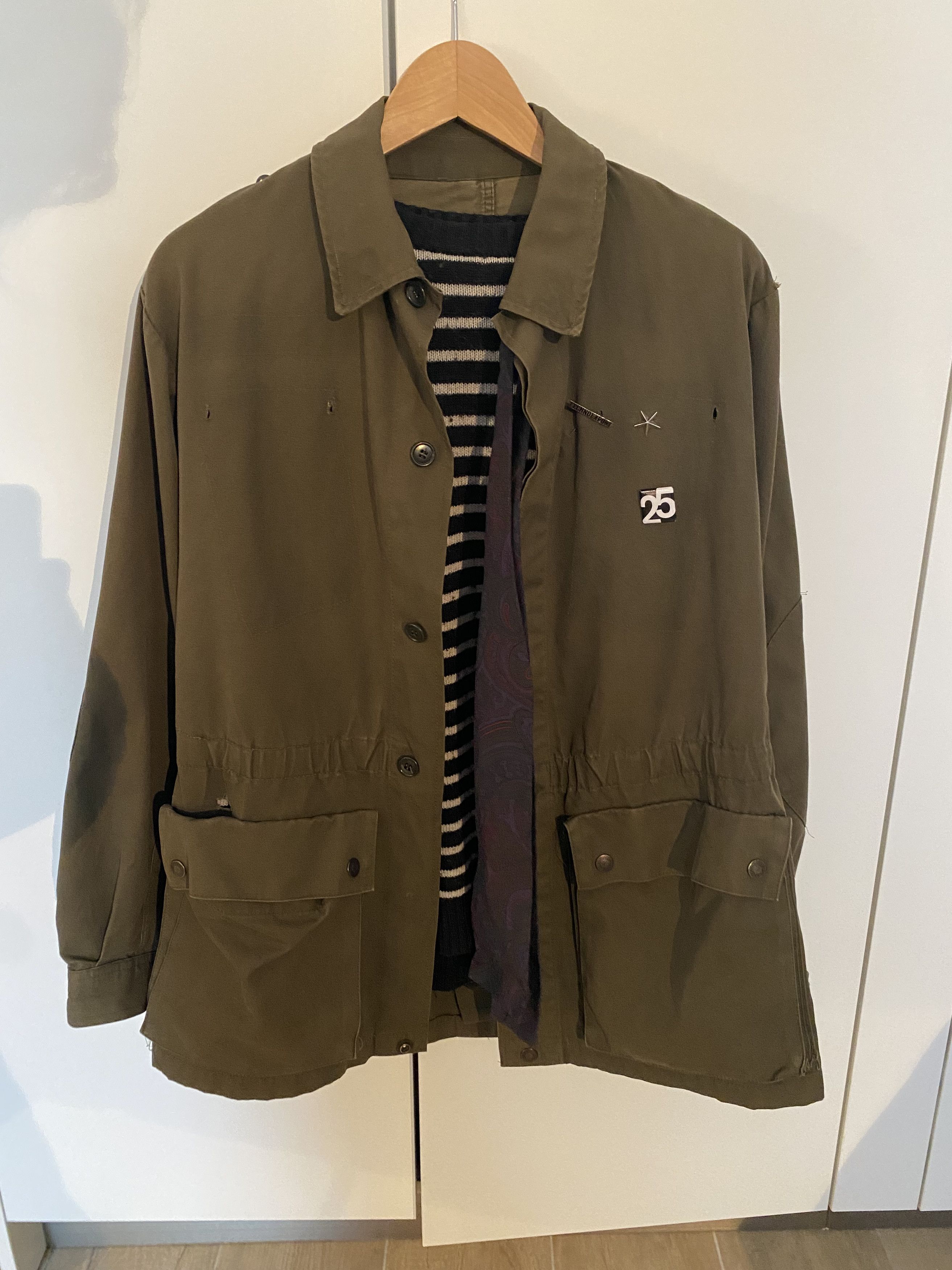 Vintage Vintage Military safari jacket Size US L / EU 52-54 / 3 - 1 Thumbnail