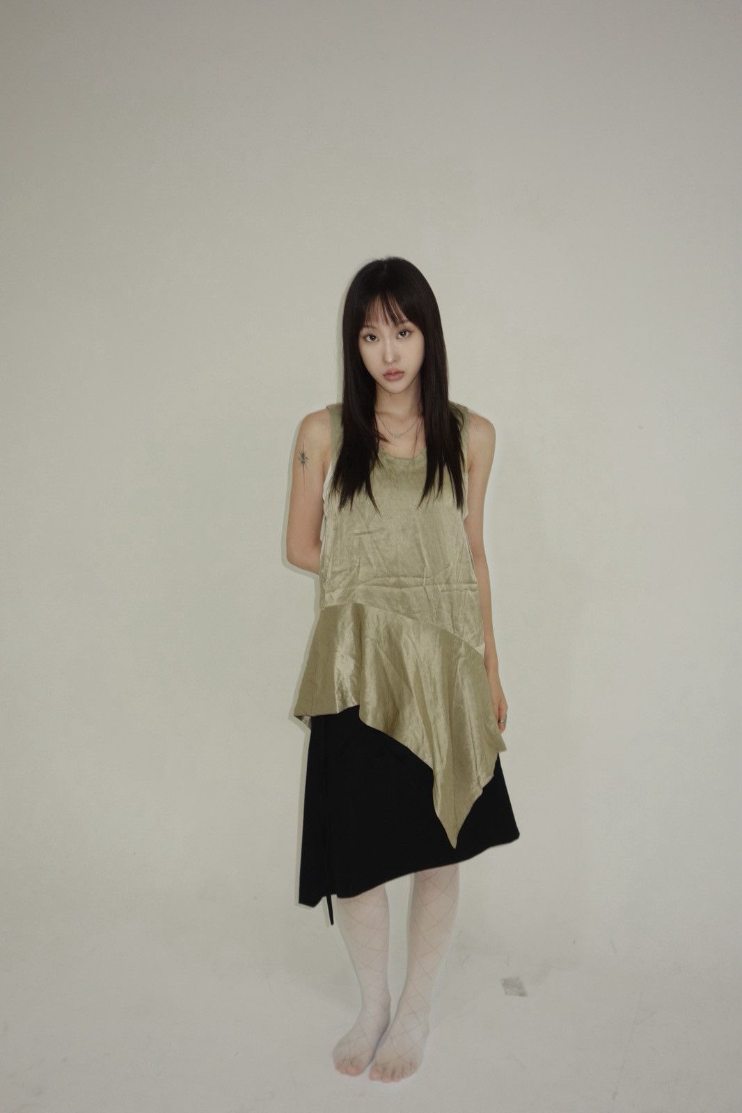 Comme des Garcons Comme des Garçons Asymmetry Cut Velvet Sleeveless Top Size M / US 6-8 / IT 42-44 - 1 Thumbnail